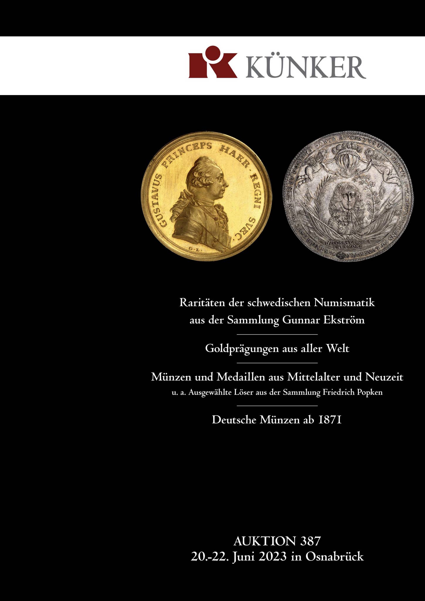 Auktion 387: Schweden | Goldprägungen | Mittelalter und Neuzeit | Deutsche  Münzen ab 1871 by Fritz Rudolf Kuenker GmbH & Co. KG - Issuu