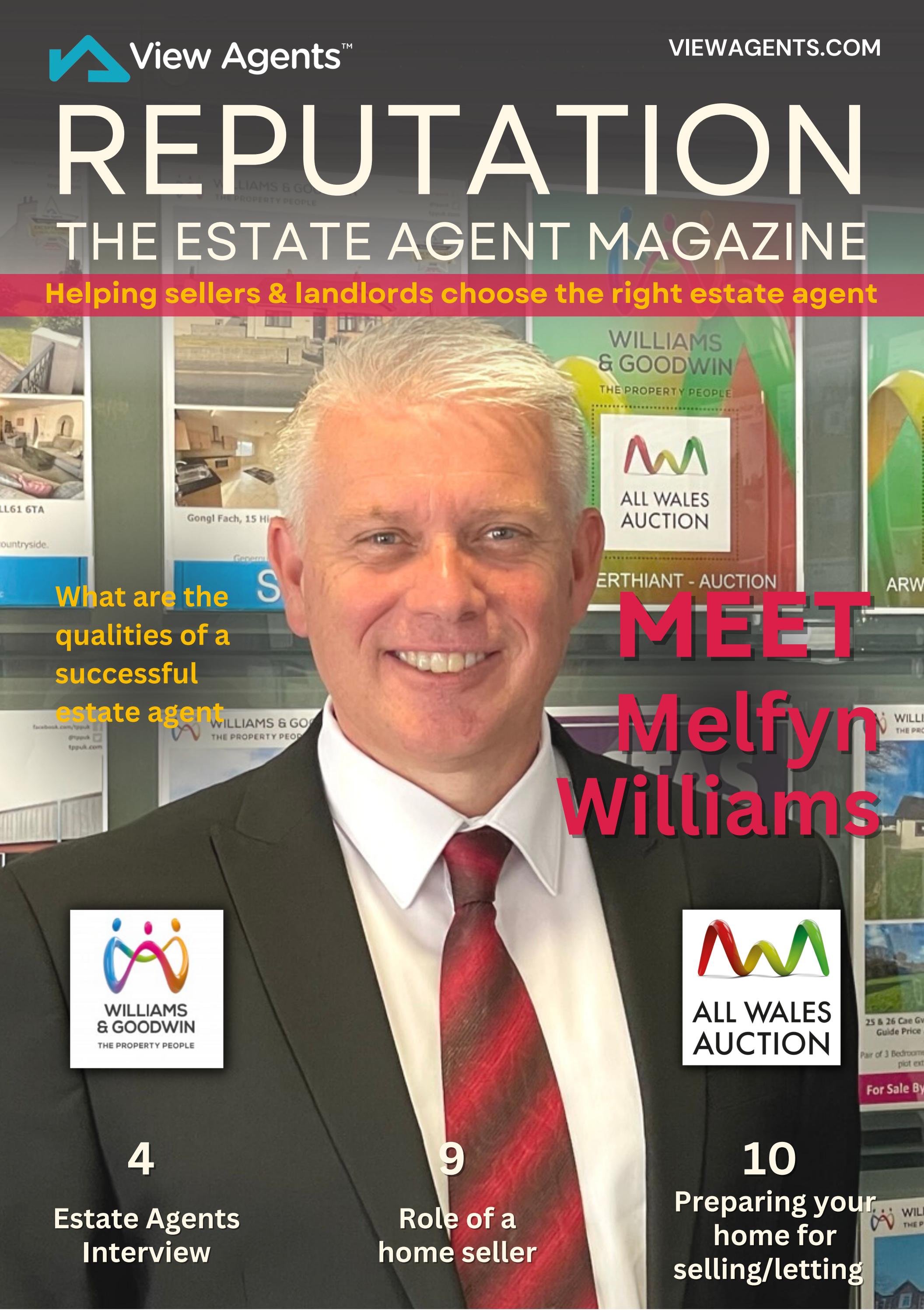 Melfyn Williams (Williams & Goodwin / All Wales Auction) Reputation