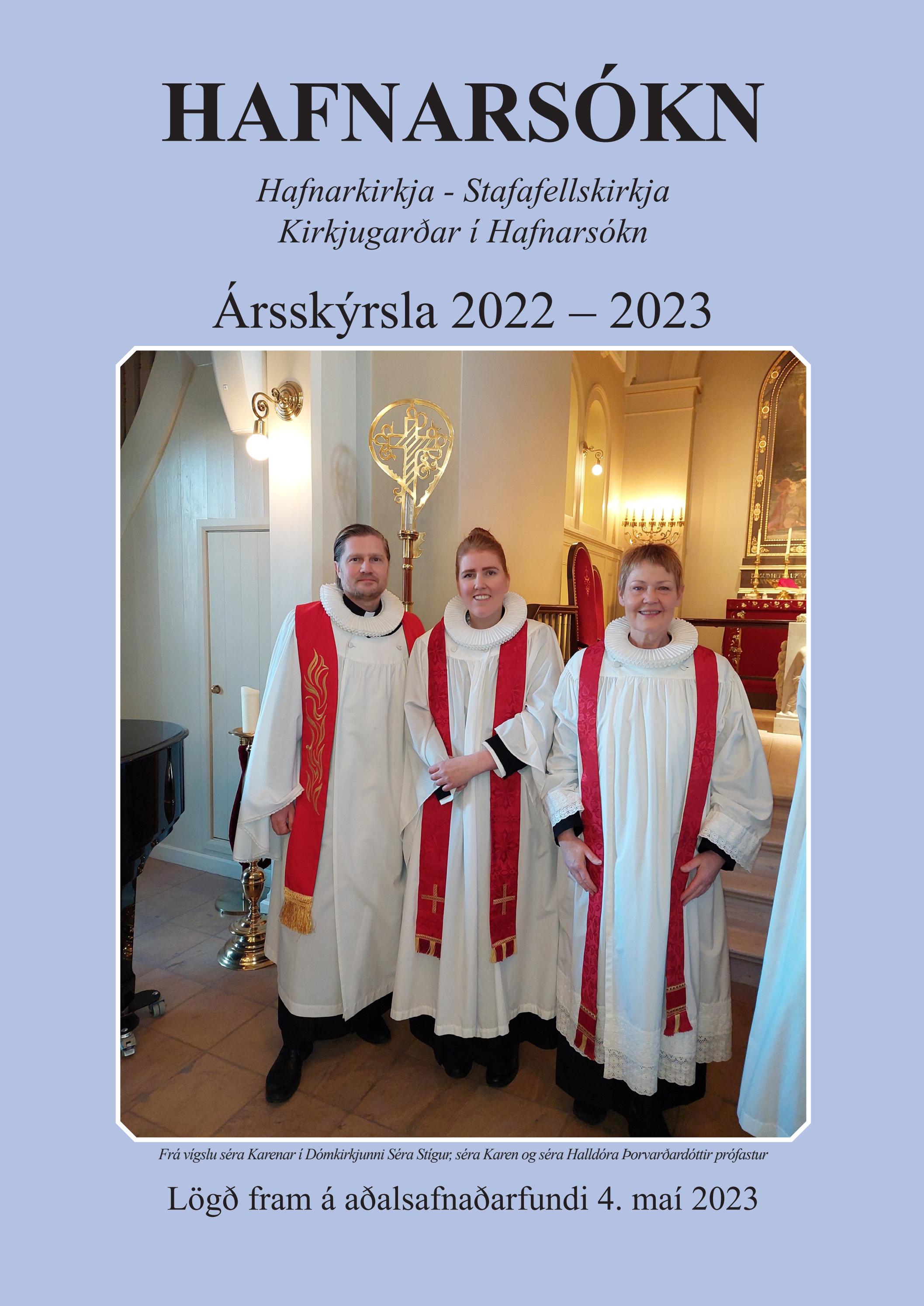 Ársskýrsla Hafnarsóknar 2022 - 2023 by Gunnar Stígur Reynisson - Issuu