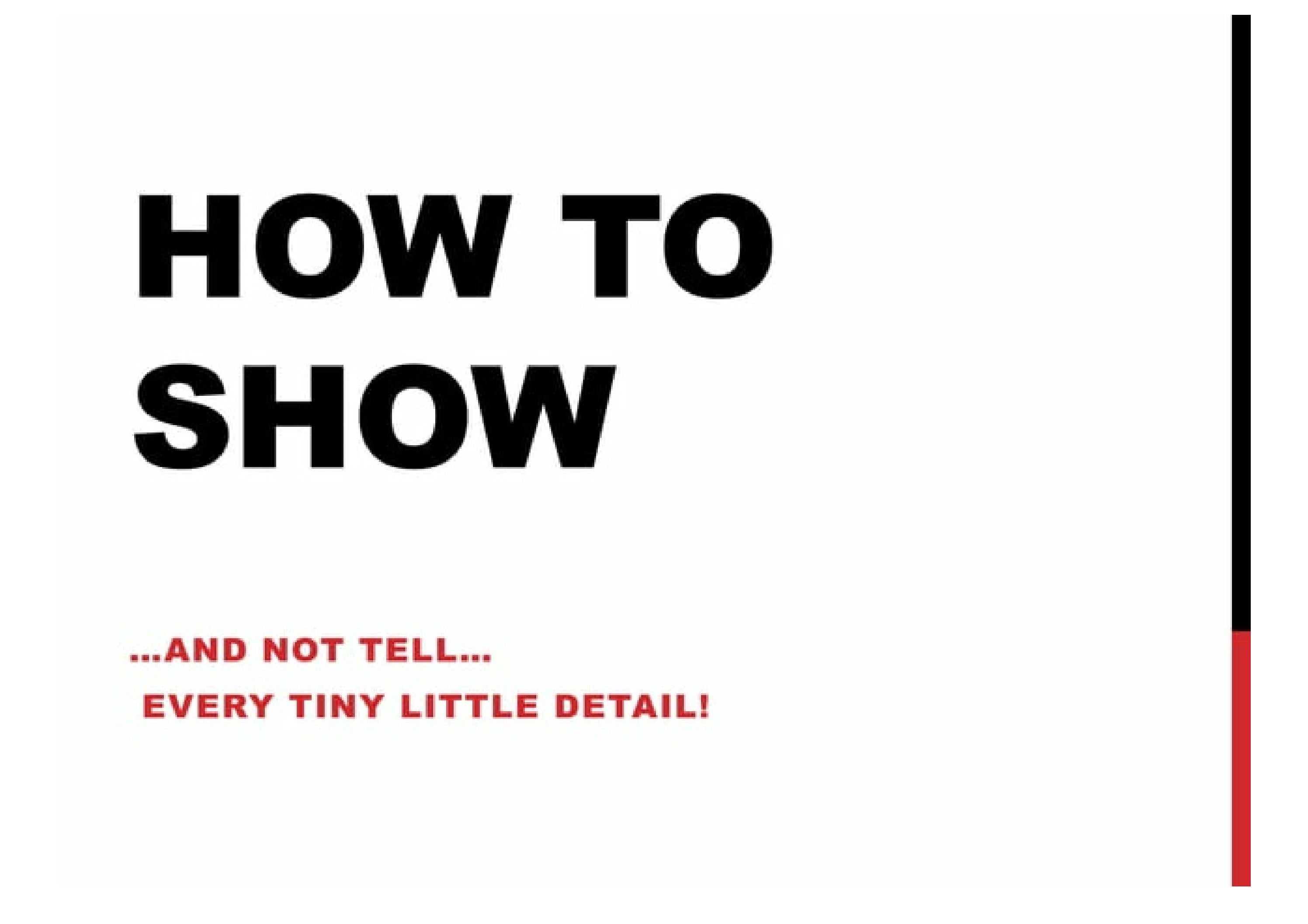 how-to-show-not-tell-by-pamela-mallari-issuu