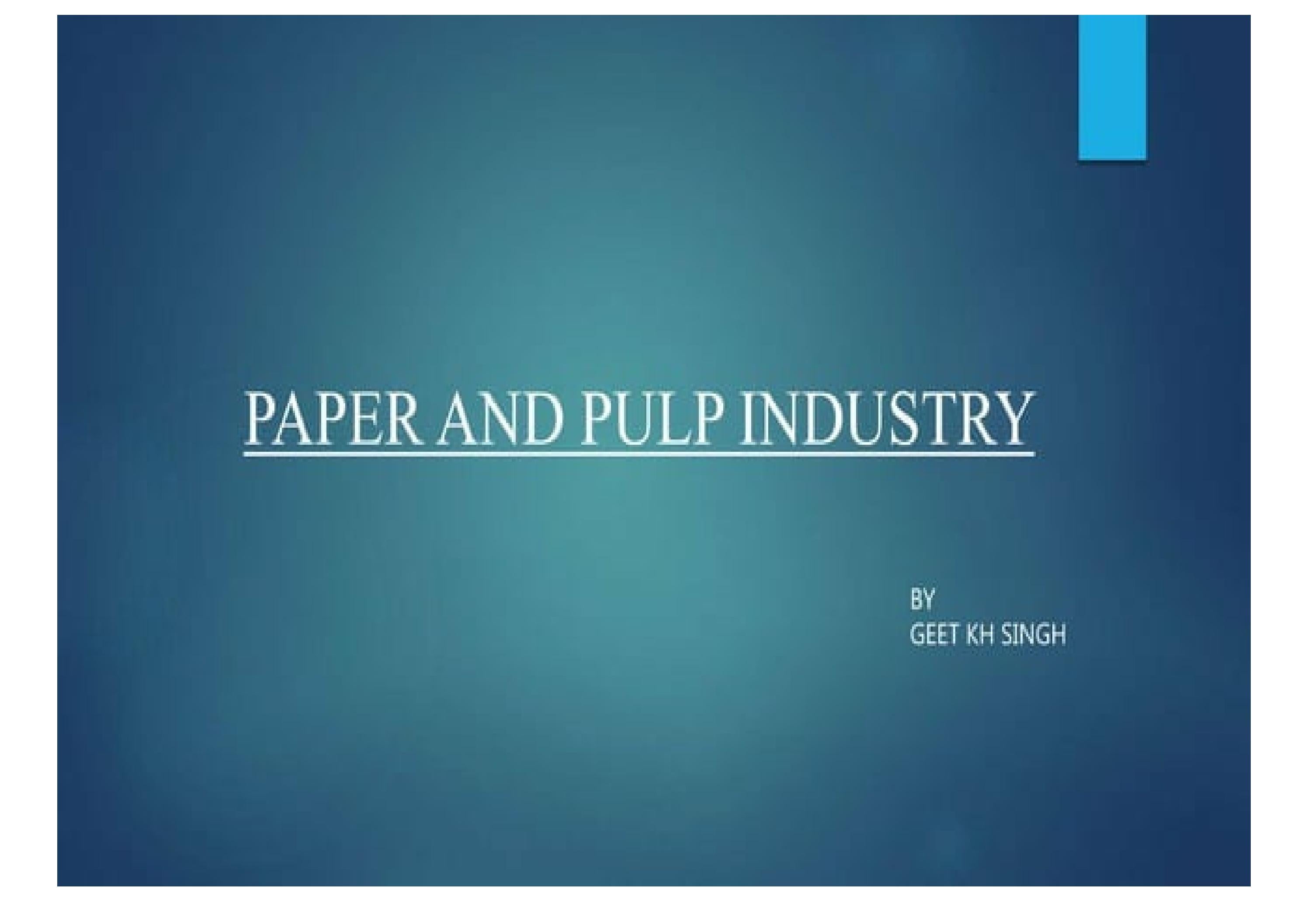 Paper Manufacturing Process by Bridget Nation Issuu