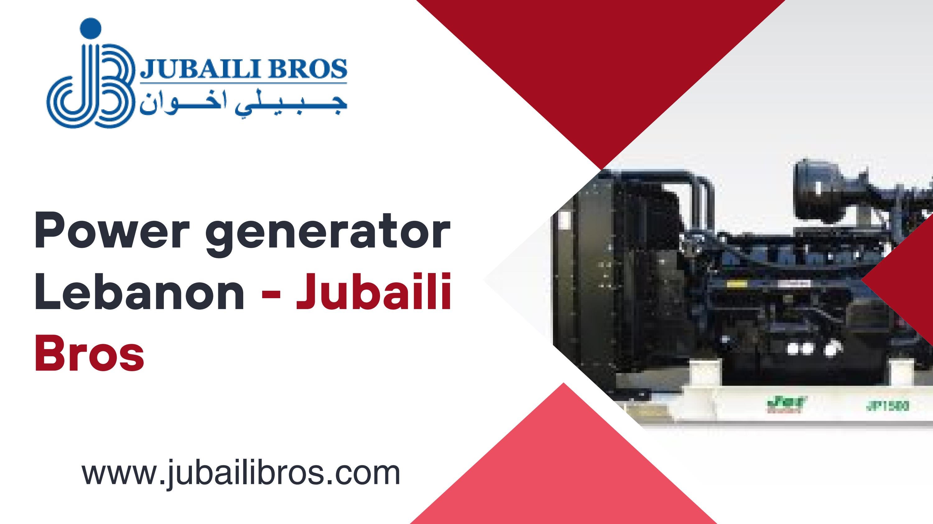 Power generator Lebanon Jubaili Bros SAL by Jubaili Bros Issuu
