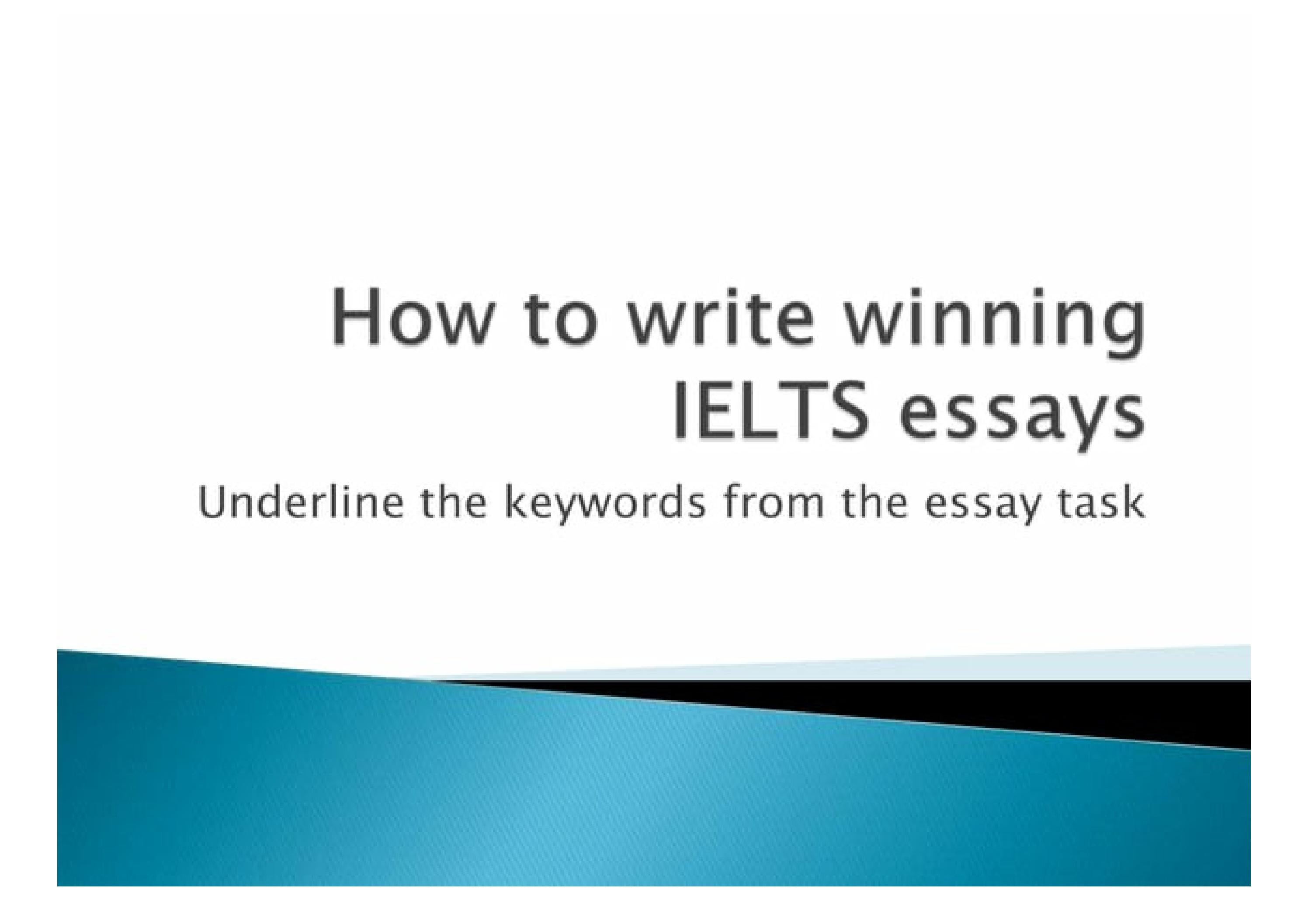 How To Write Ielts Essays By Yngris Sepulveda Issuu
