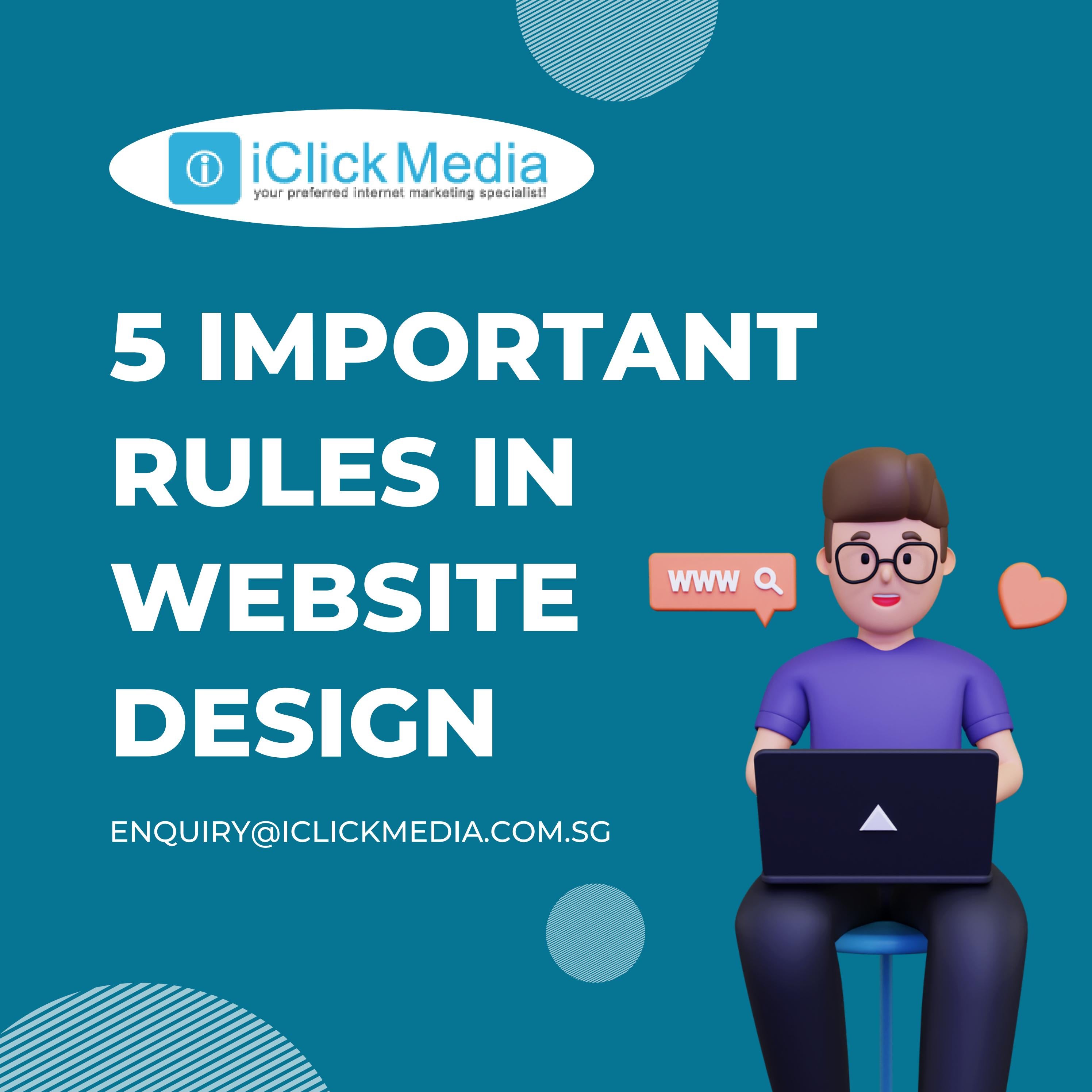 Top 5 Rules for Web Design Success | SG Web Designer by Web Desingner ...