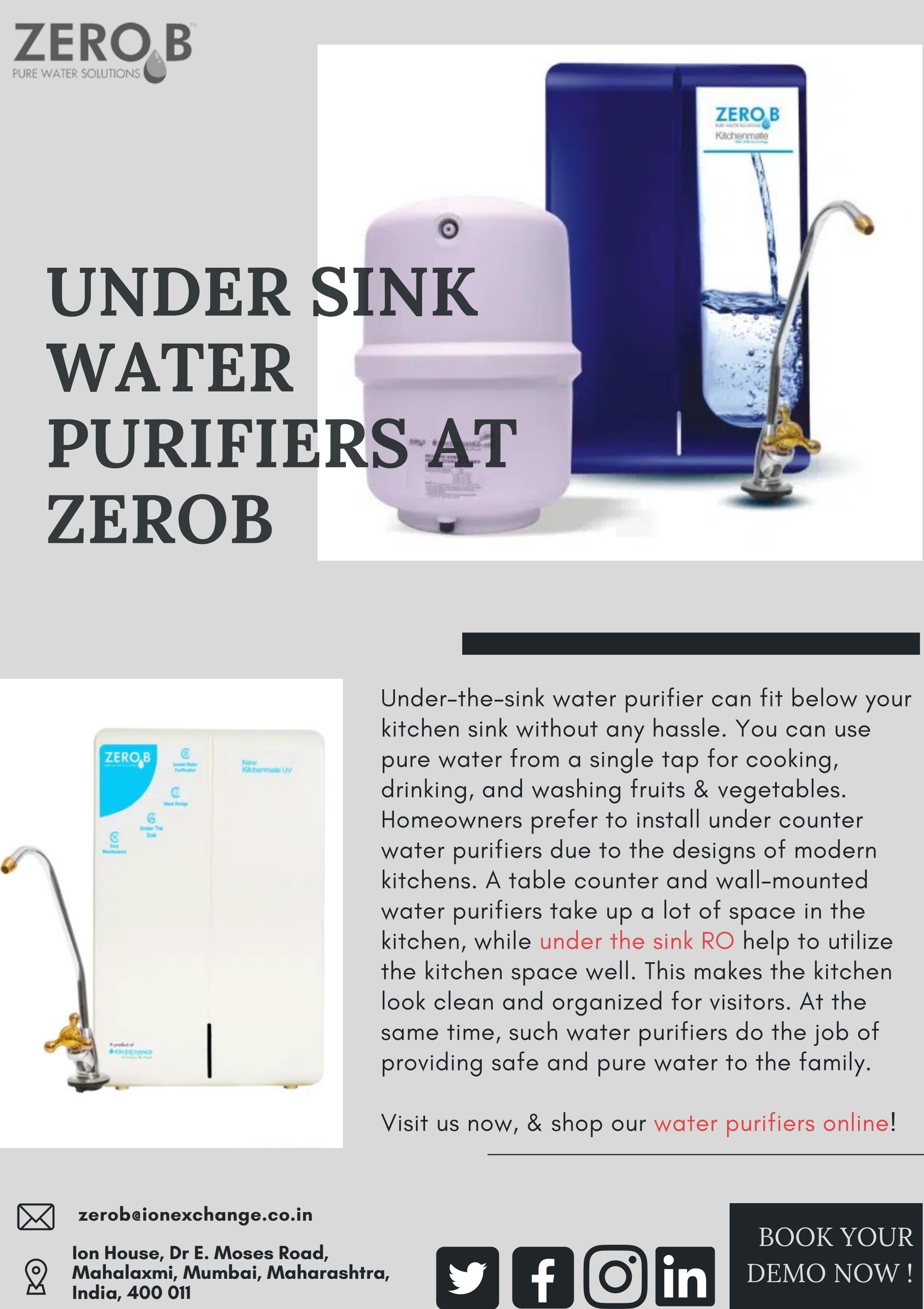 Under Sink Water Purifier at ZeroB by ZeroB Online Issuu