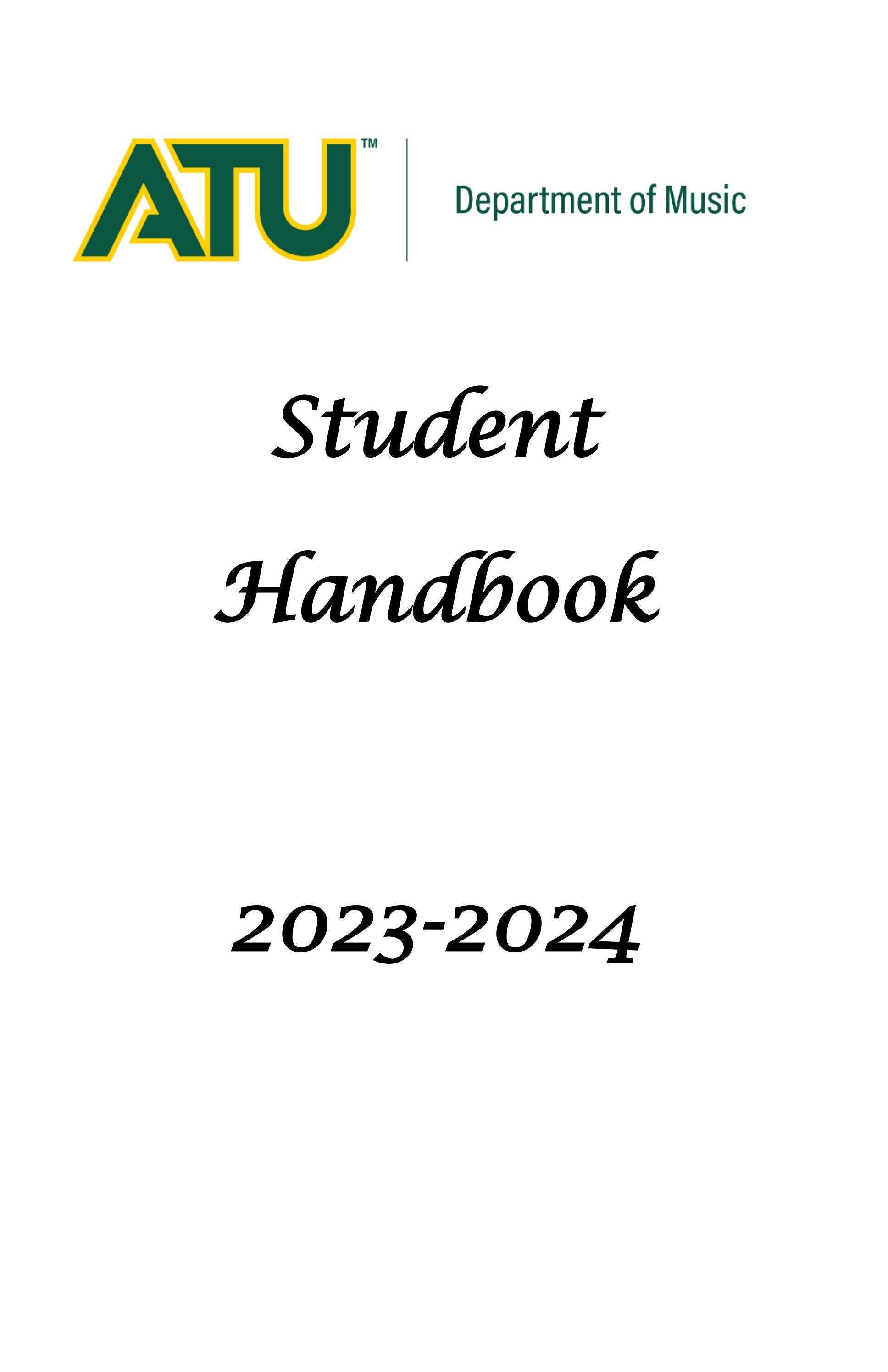 ATU Music Department Student Handbook 23-24 by TJ Perry - Issuu ATU Music Department Student Handbook 23-24 by TJ Perry - Issuu