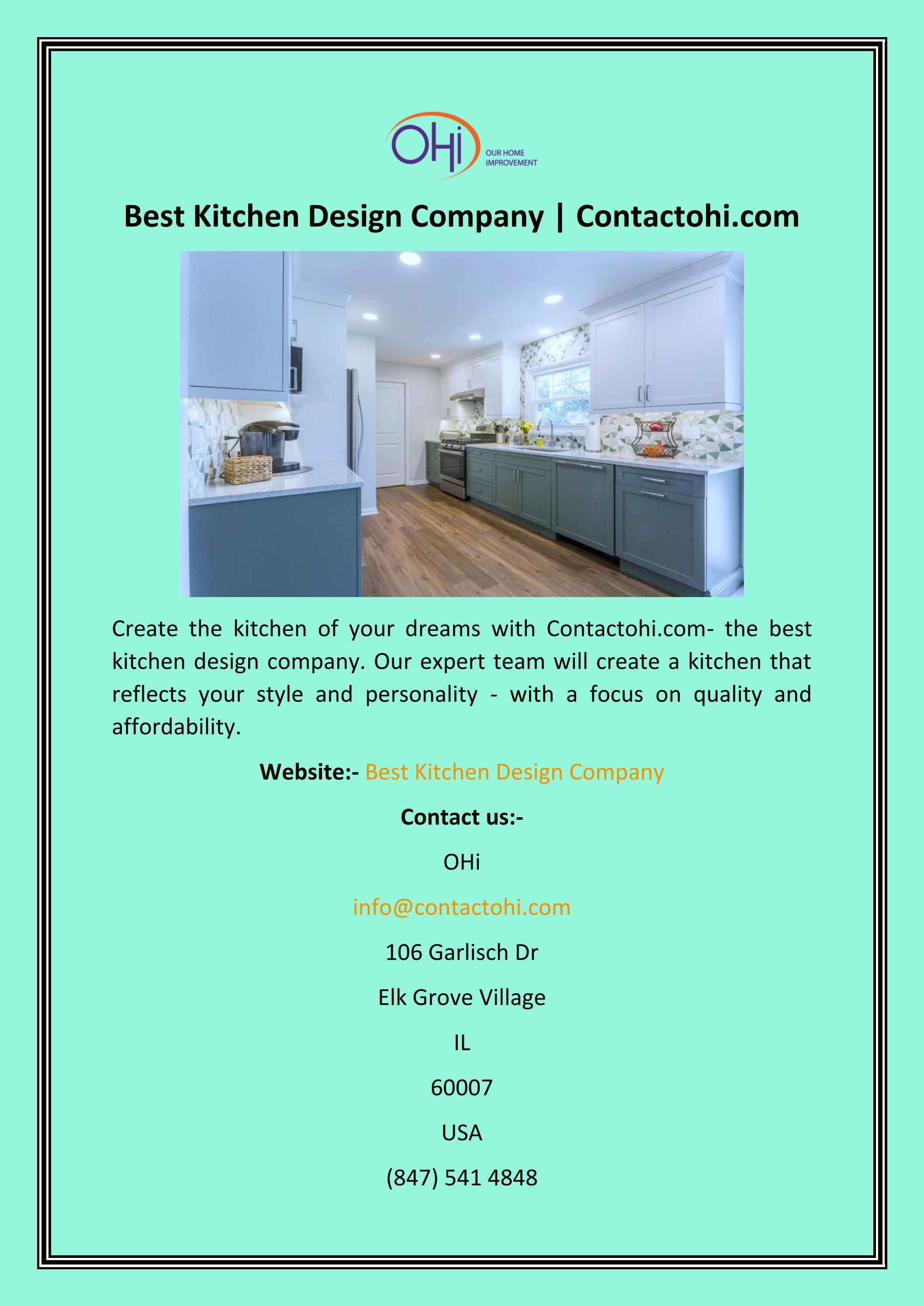 Best Kitchen Design Company by Noah Arthur Issuu