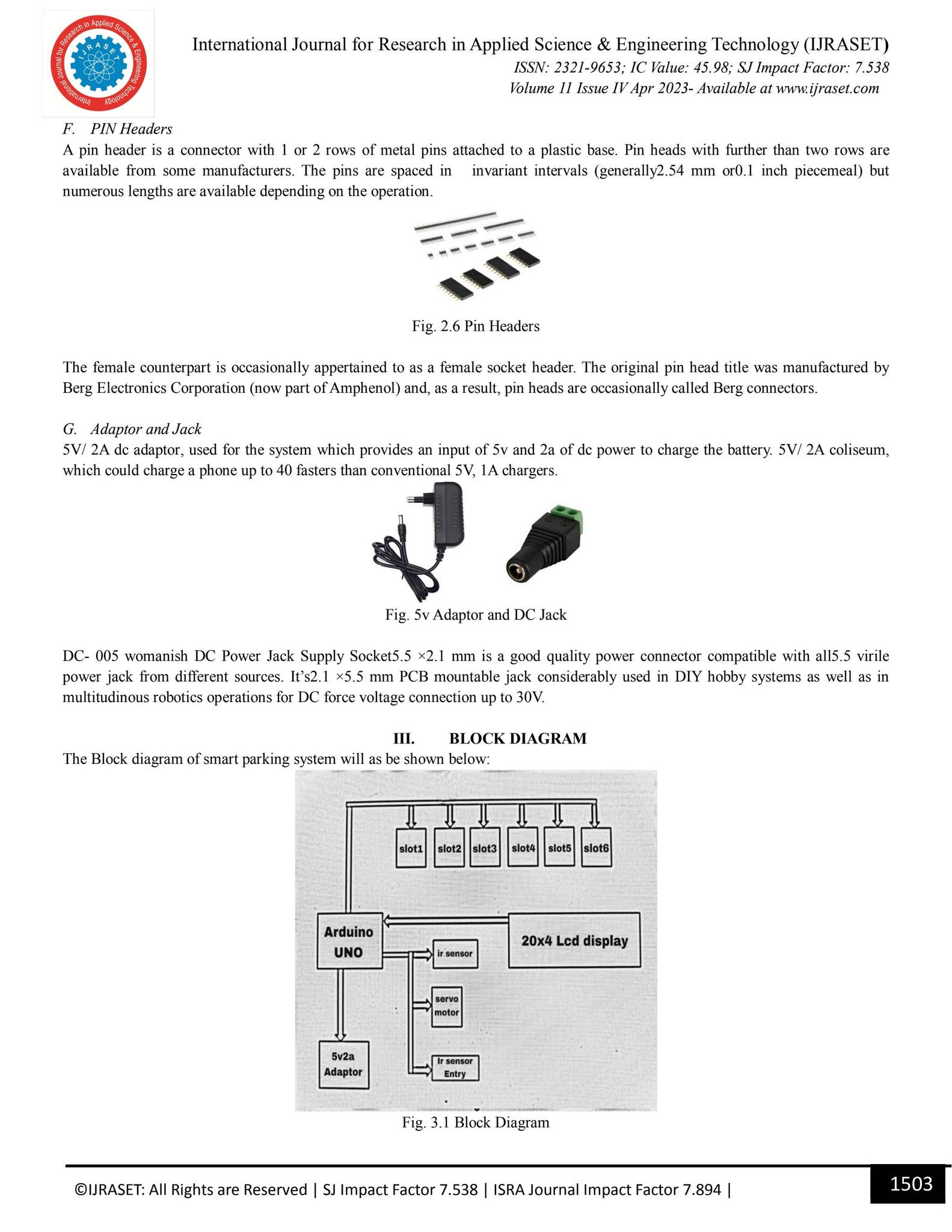 Smart Car Parking System Using Arduino UNO by IJRASET - Issuu