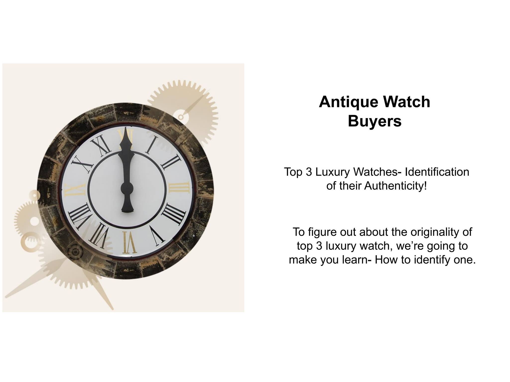 Top 3 Luxury Watches- Identification of their Authenticity! by ...
