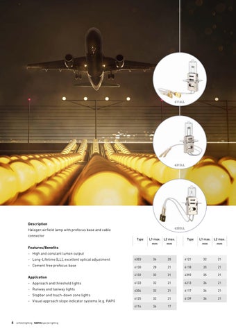 avaliteprojectlighting NARVA Airfield 灯 灯饰目录 2023 第 6 页
