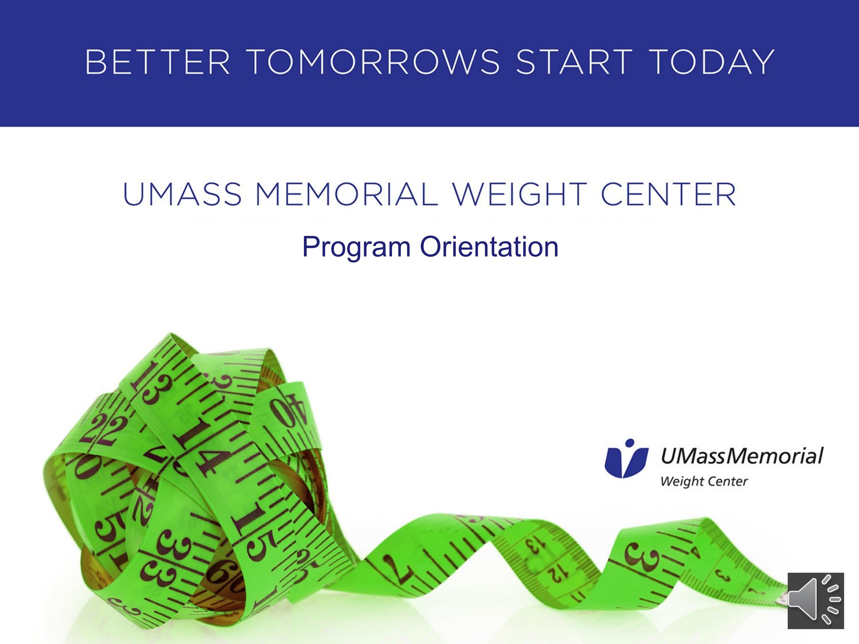 Weight Center Program Orientation by UMass Memorial Health Issuu