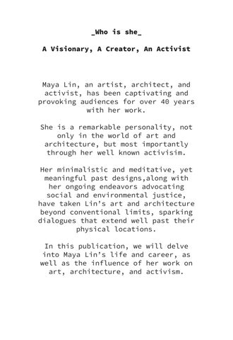 Maya Lin 第 3 页