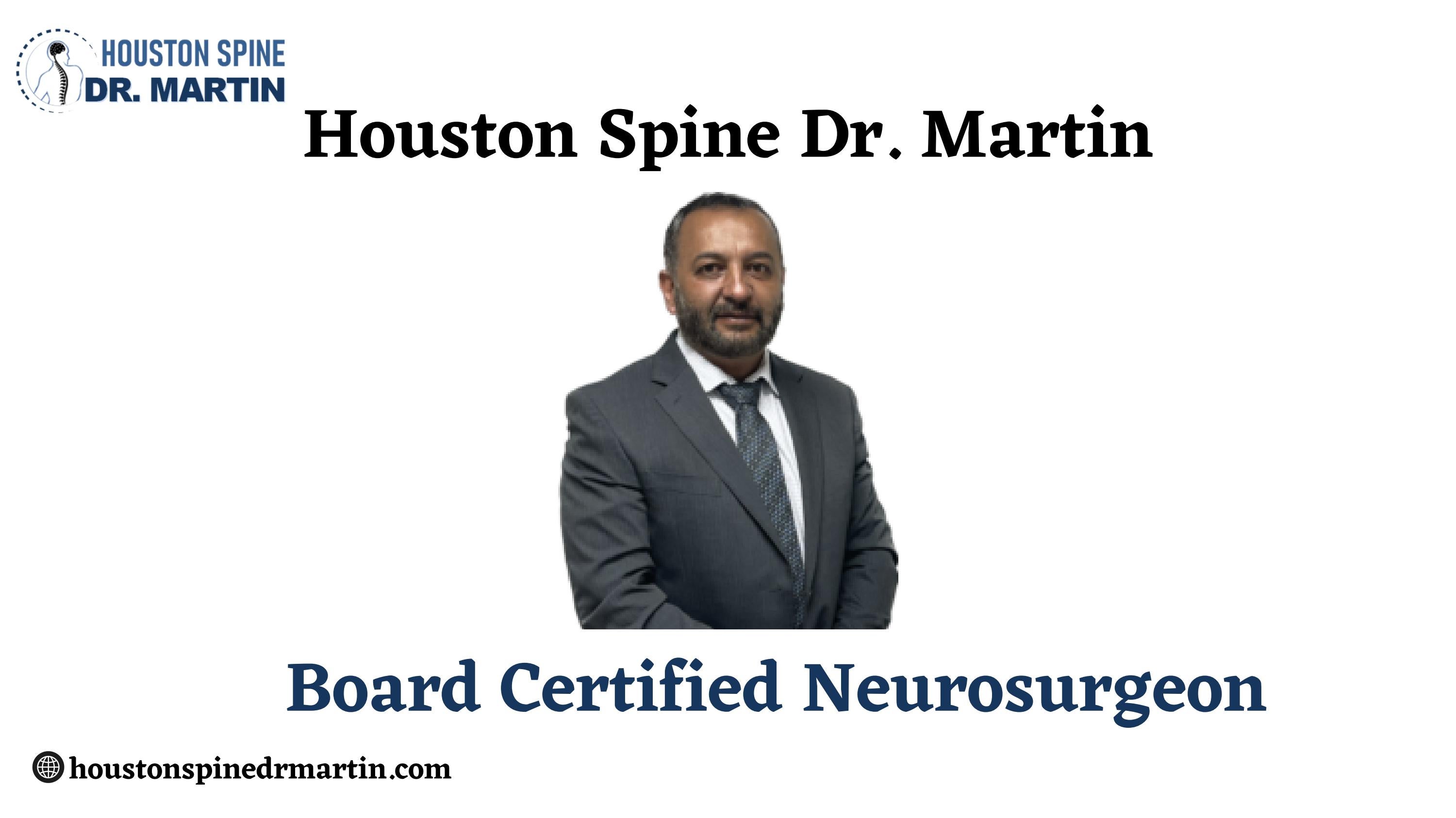 Minimally Invasive Neck Surgery Houston Houston Spine Dr. Martin by