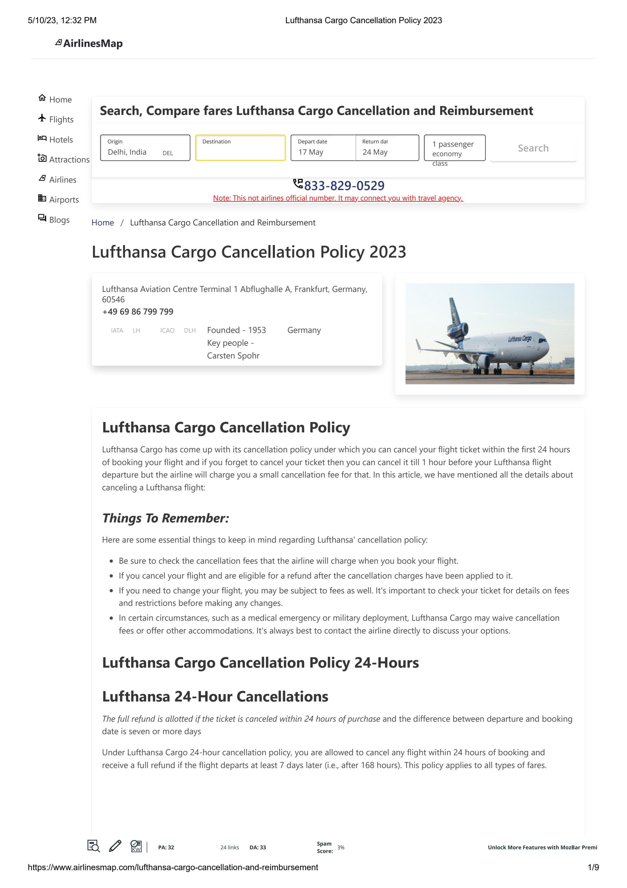 Lufthansa Cancellation Policies by angle rose Issuu