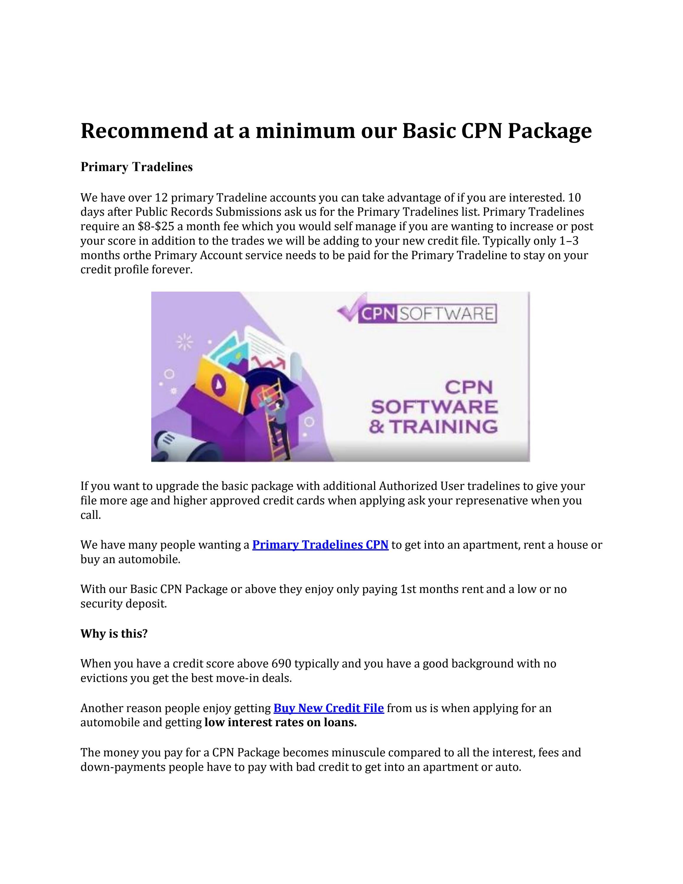 Cpn Packages Including Check Stubs - wavmc7z