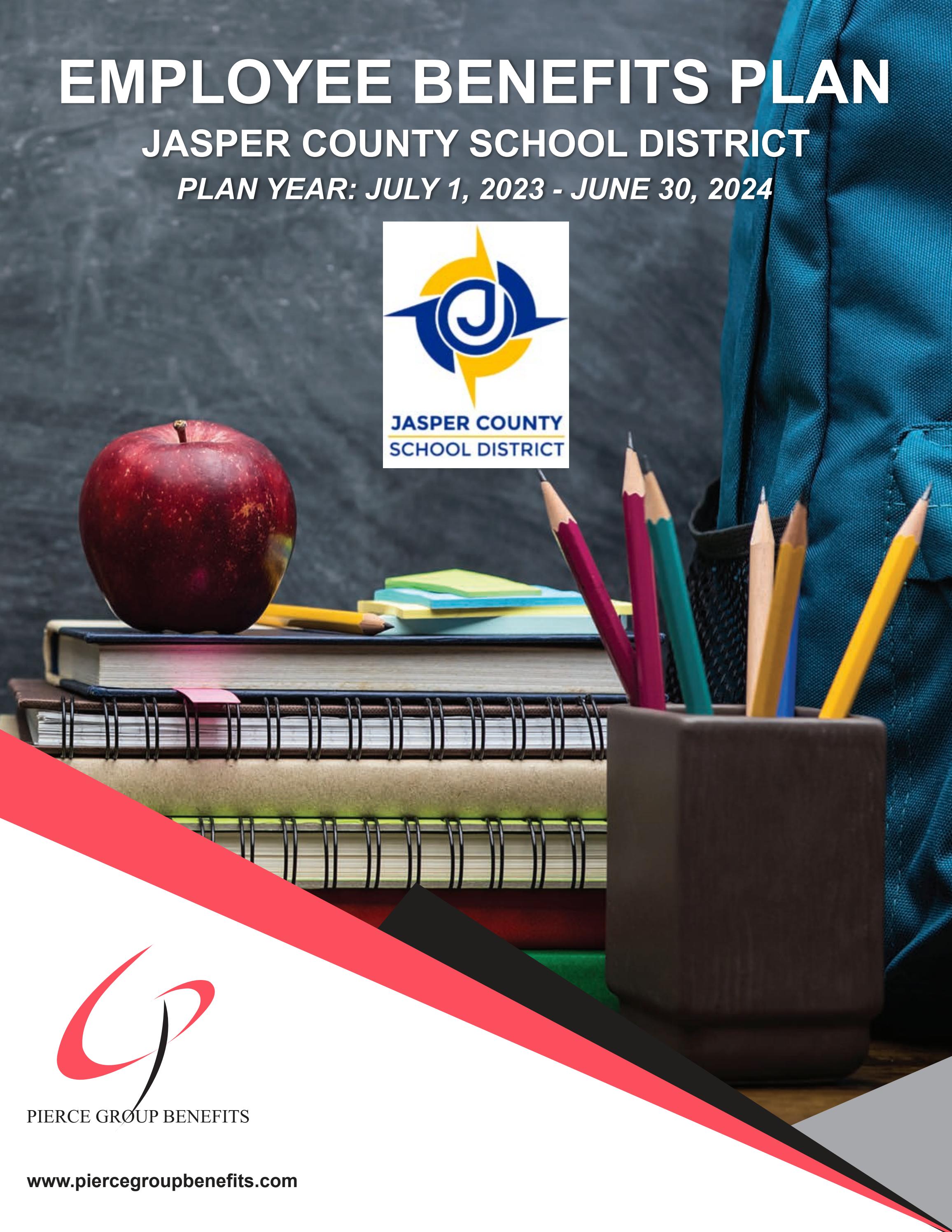 Jasper County School District 2023 Booklet 24-24PY by Pierce Group Benefits  - Issuu