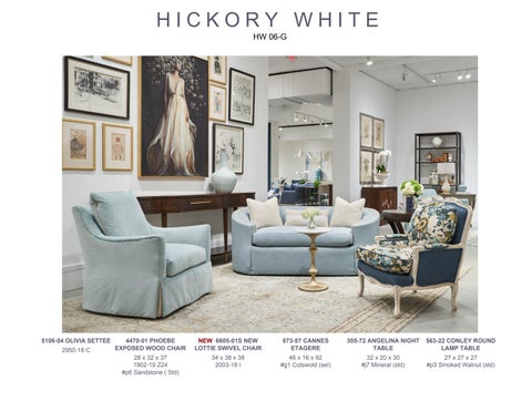 meridienmarketingusa 灯饰目录 · April HPMKT 2023 Highlights - Hickory White 第 6 页