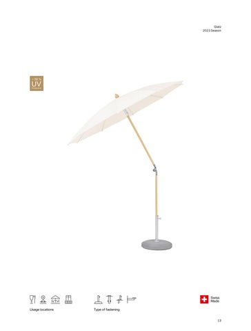 Glatz Parasol 家具产品集 第 13 页