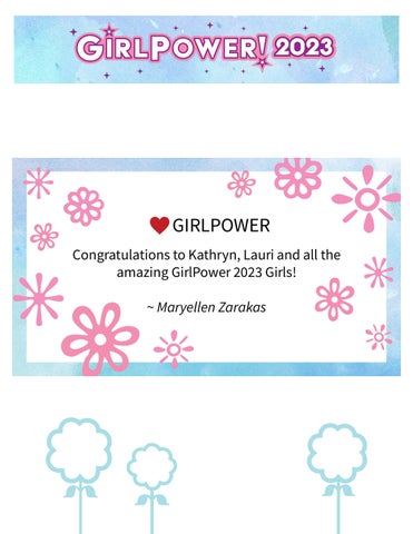 Kathryn Frazier 2023 GirlPower Tribute Journal 第 11 页