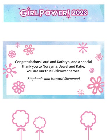 Kathryn Frazier 2023 GirlPower Tribute Journal 第 13 页
