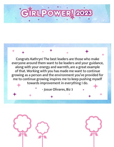 Kathryn Frazier 2023 GirlPower Tribute Journal 第 20 页