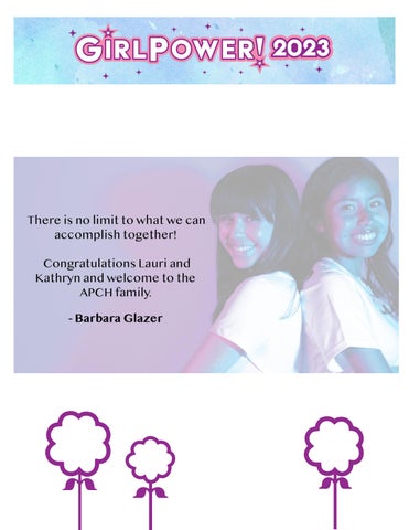 Lauri Brown 2023 GirlPower Tribute Journal 第 11 页