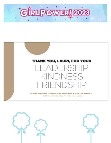 Lauri Brown 2023 GirlPower Tribute Journal 第 18 页