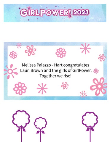 Lauri Brown 2023 GirlPower Tribute Journal 第 20 页