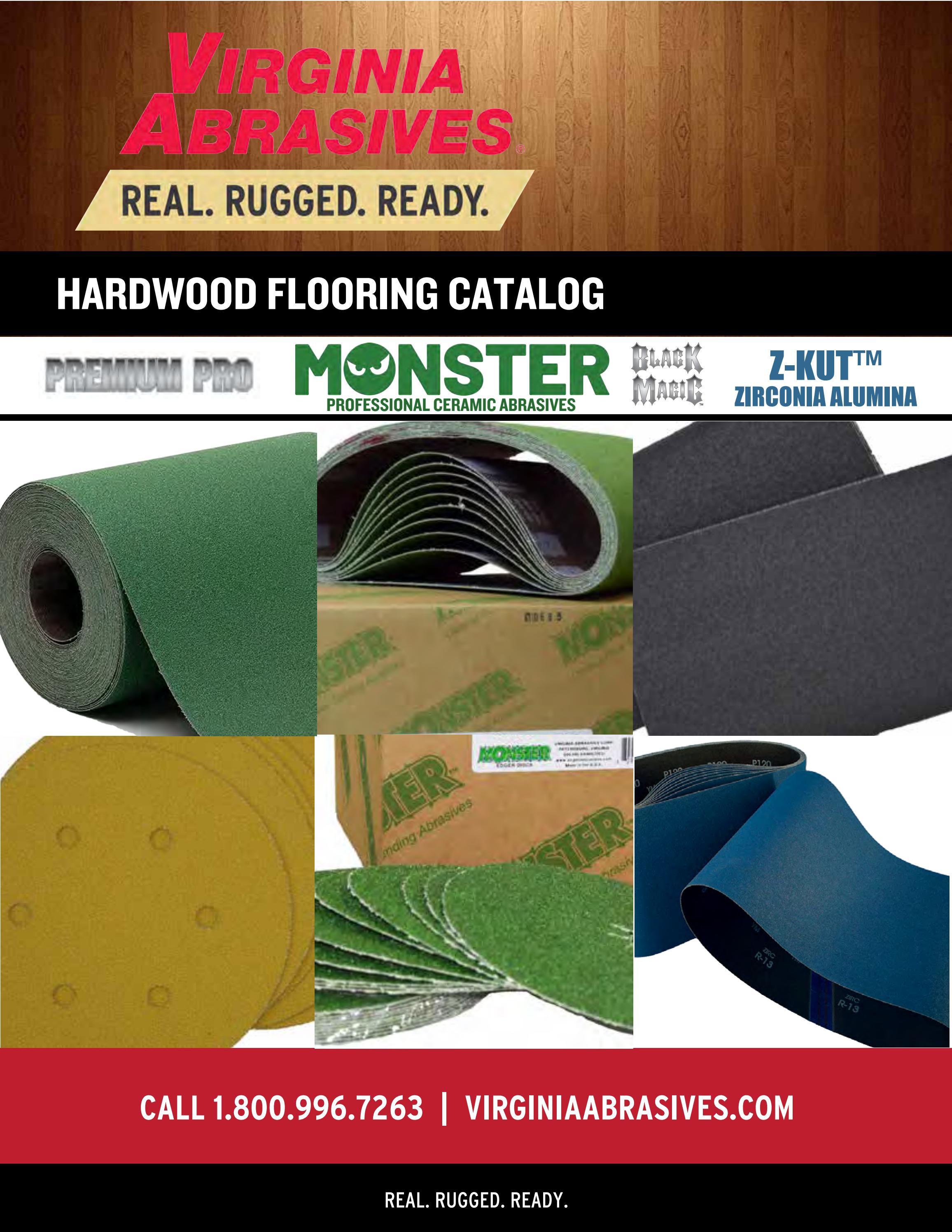 Virginia Abrasives Hardwood Flooring Professionals Catalog by Virginia