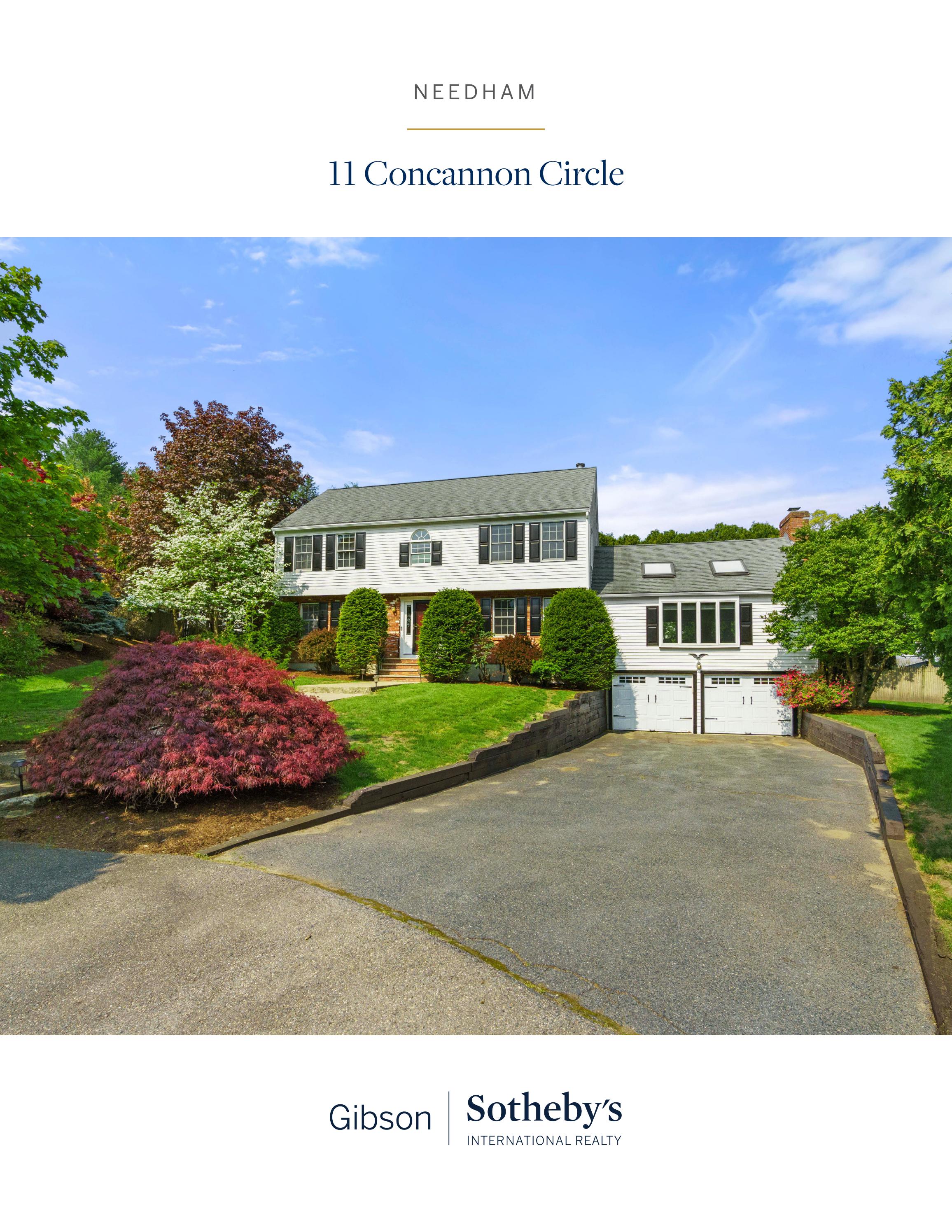 Introducing 11 Concannon Circle, Needham, MA by Gibson Sotheby's