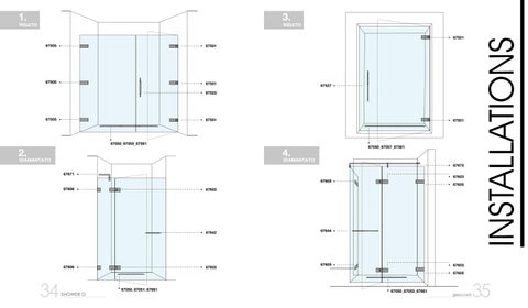 Gessi Shower G dušo kabinų furnitūra 第 18 页