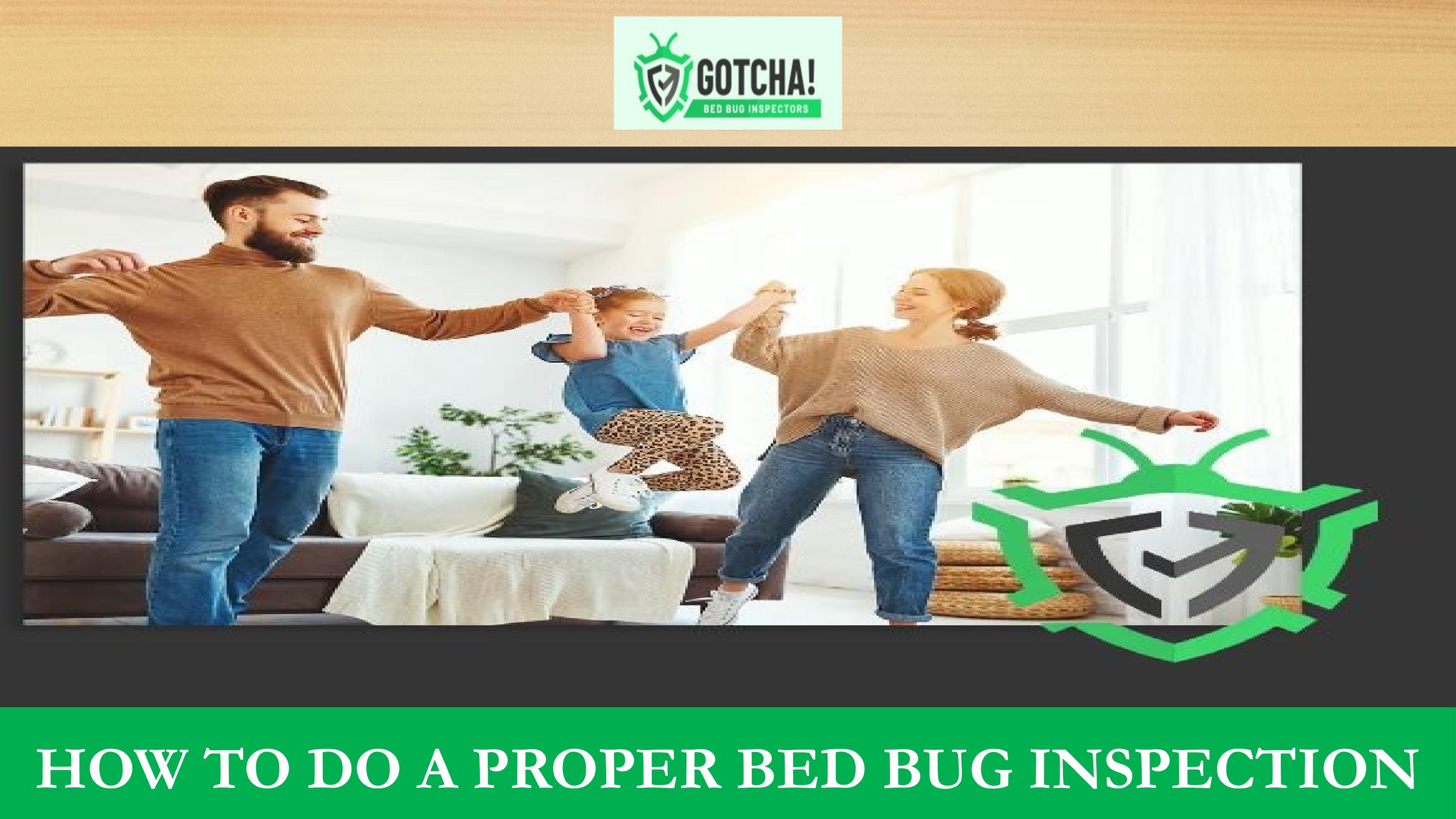 How To Do A Proper Bed Bug Inspection by GotchA! Bed Bug Inspectors Issuu