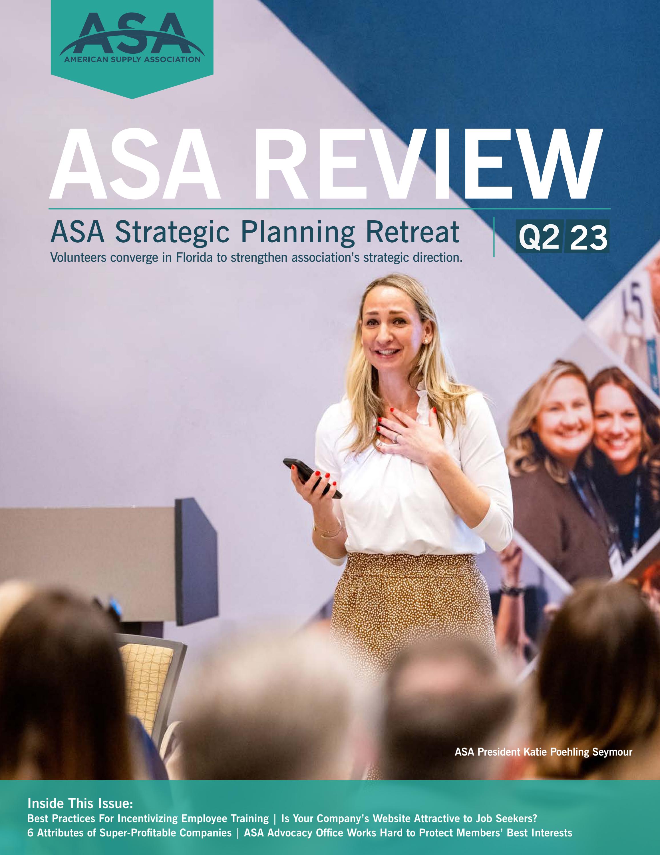 ASA Review Q2 2023 by American Supply Association Issuu