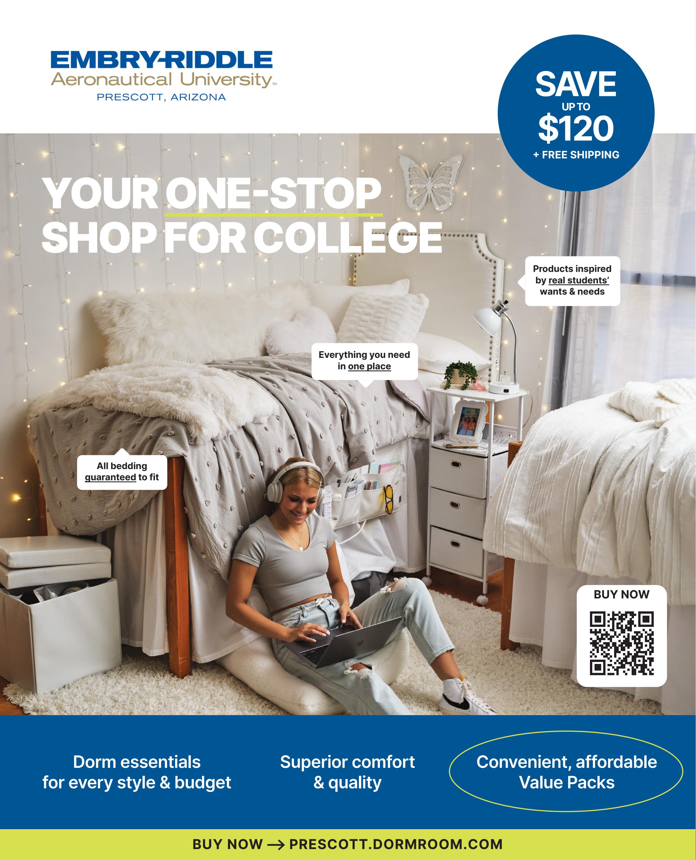 Embry-Riddle Aeronautical University - AZ Dorm Essentials by Dormify