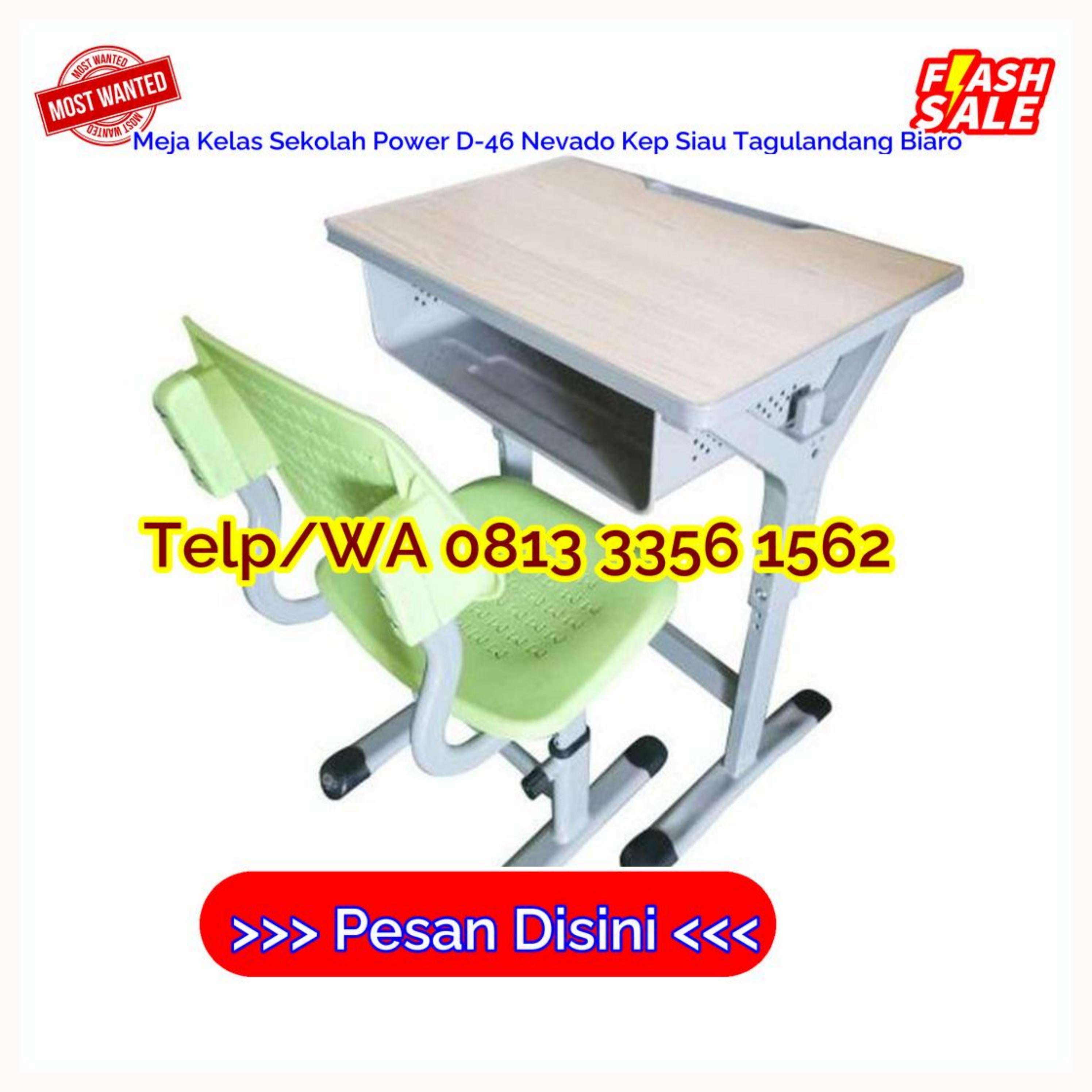 Meja dan Kursi Kuliah Kepulauan Siau Tagulandang Biaro: Mewujudkan Ruang Belajar yang Nyaman