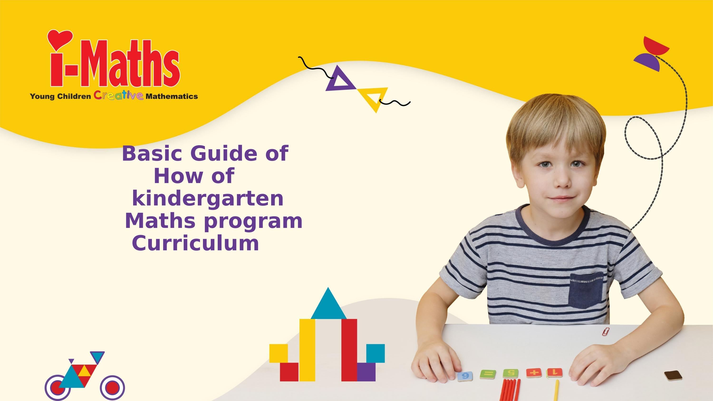 Basic Guide of Kindergarten math program by imaths canada Issuu