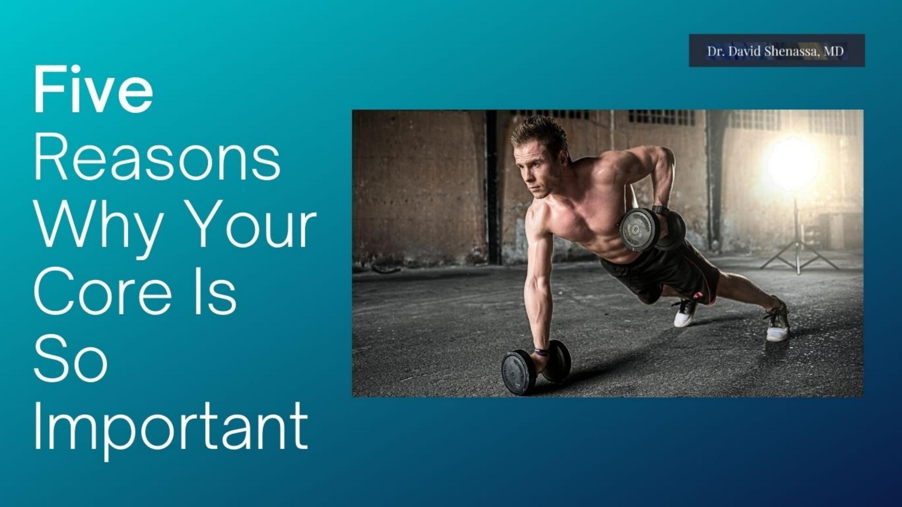 Five Reasons Why Your Core Is So Important by Dr. David Shenassa, MD
