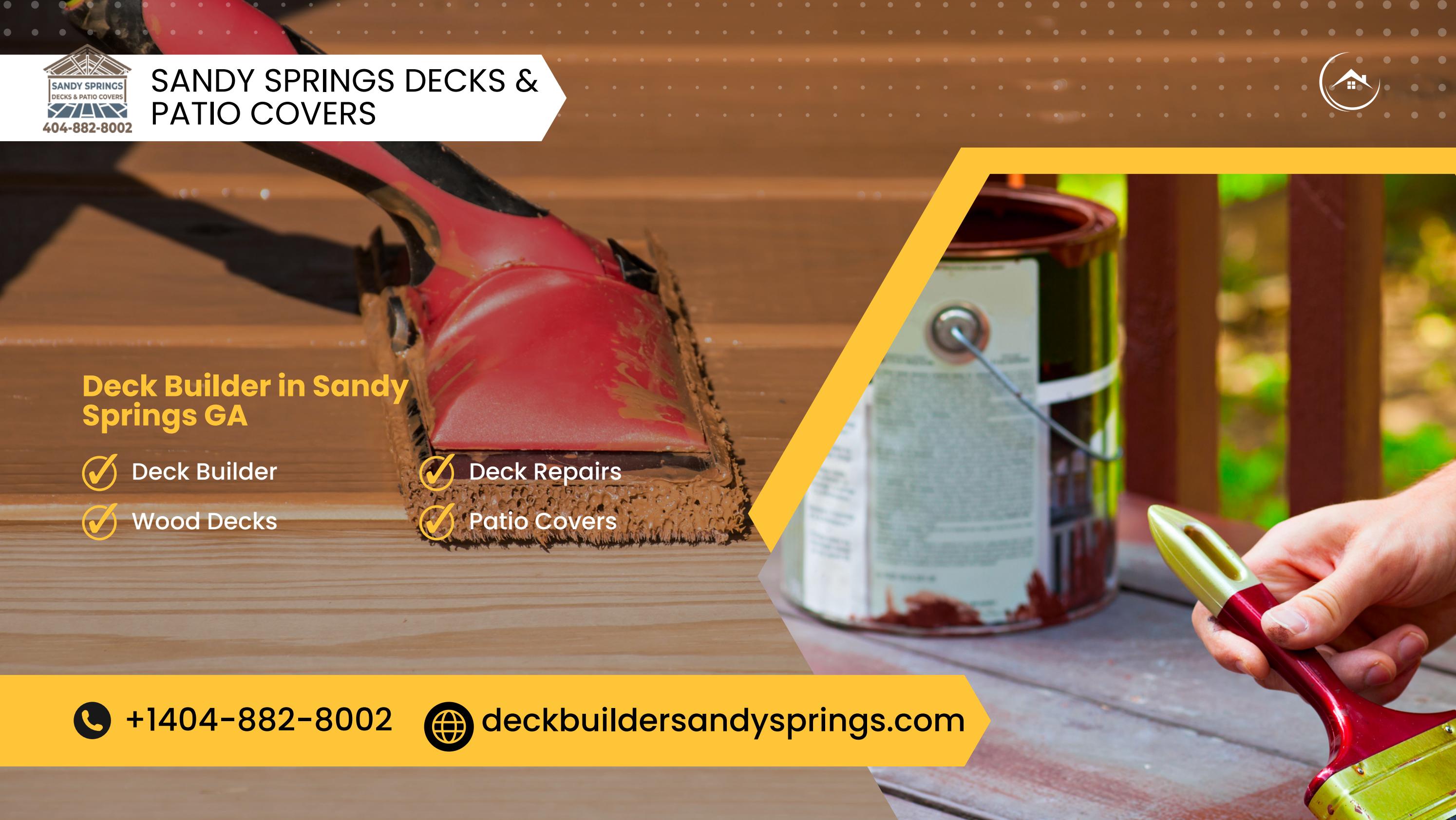Sandy Springs Decks & Patio Covers by Sandy Springs Decks & Patio