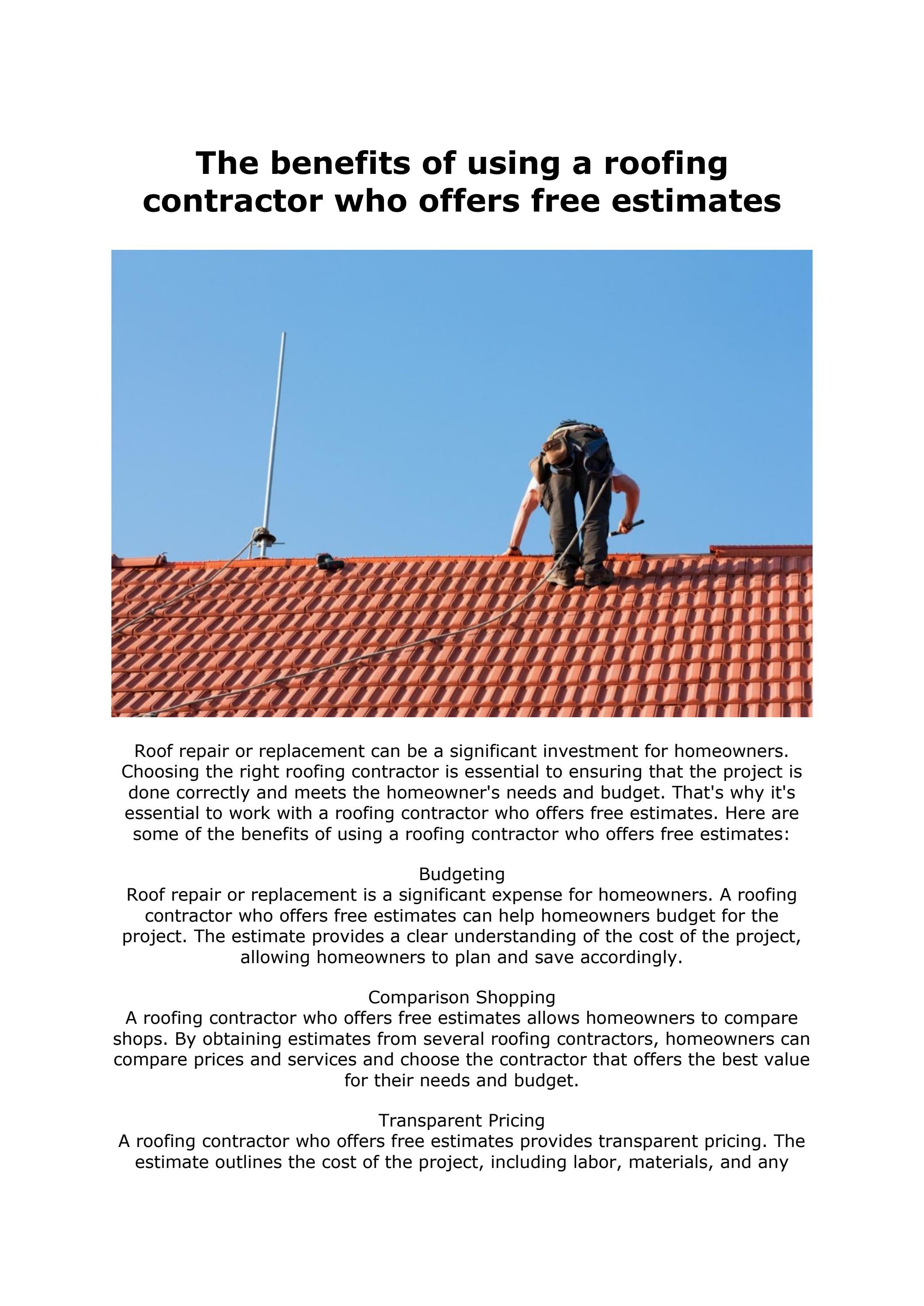 Roofing Contractor Commerce Group by Kihle Roofing Issuu
