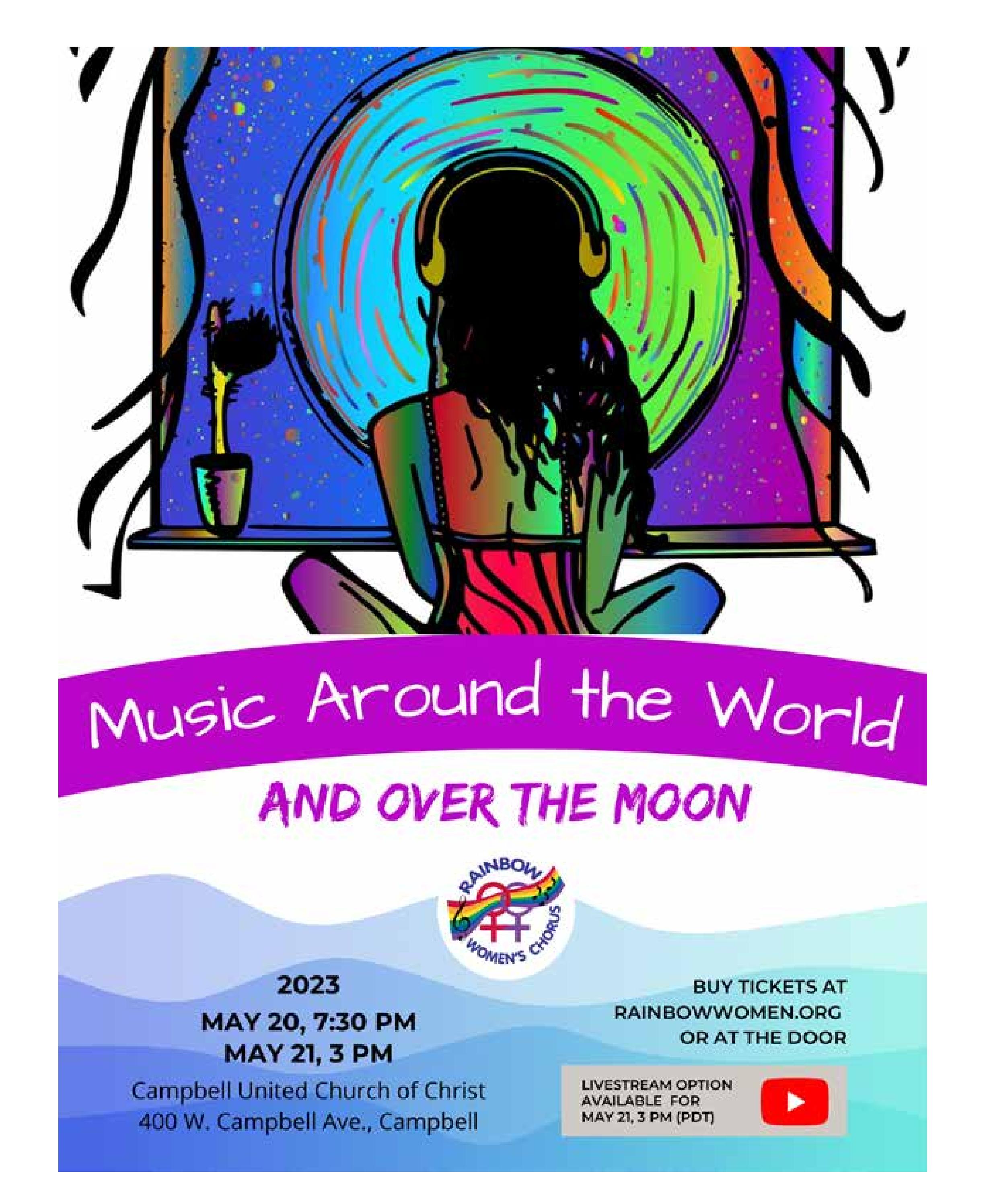 Rainbow Women’s Chorus Concert Program Around the World and Over the