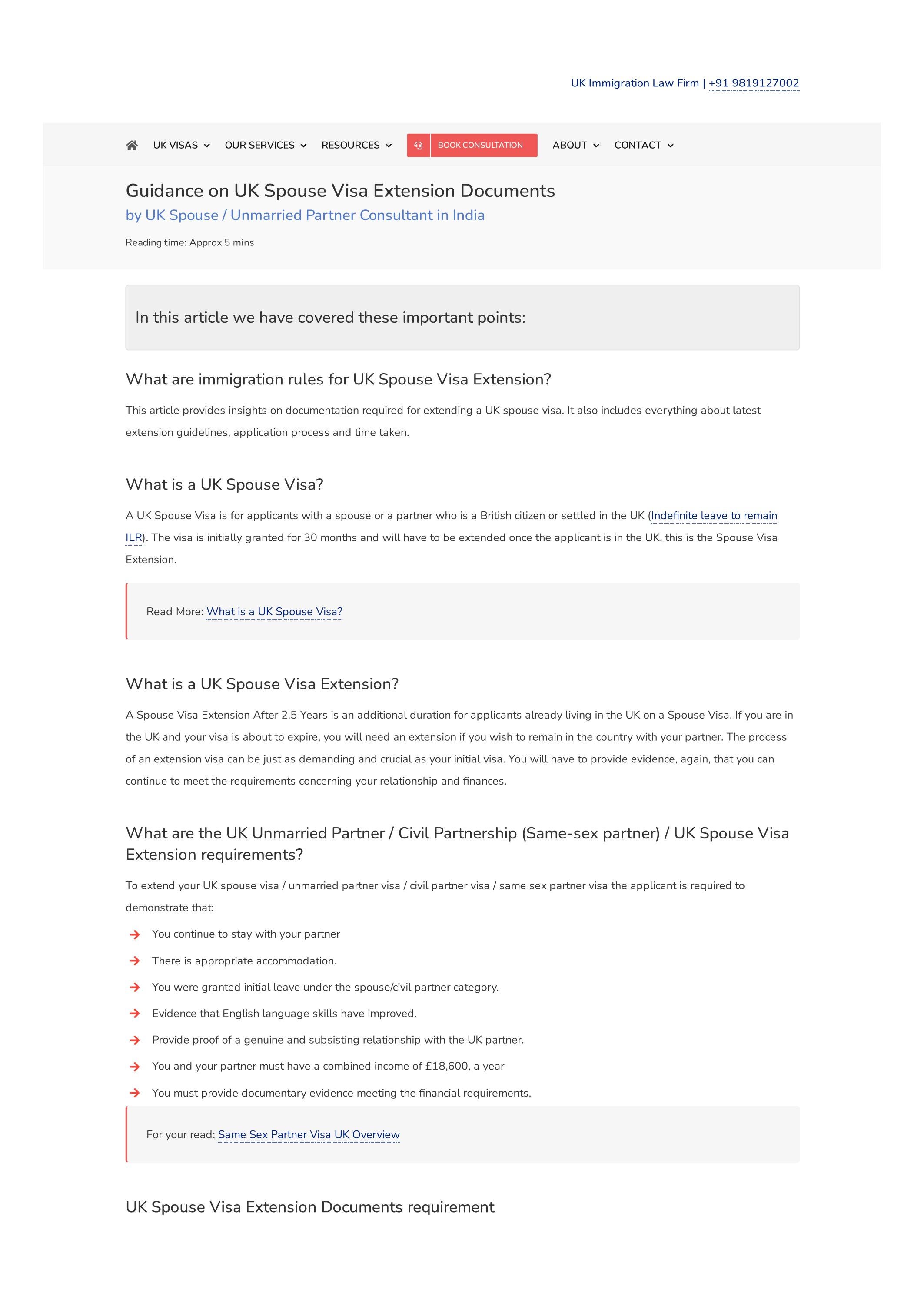 Guidance on UK Spouse Visa Extension Documents by TheSmartMove2UKVisa