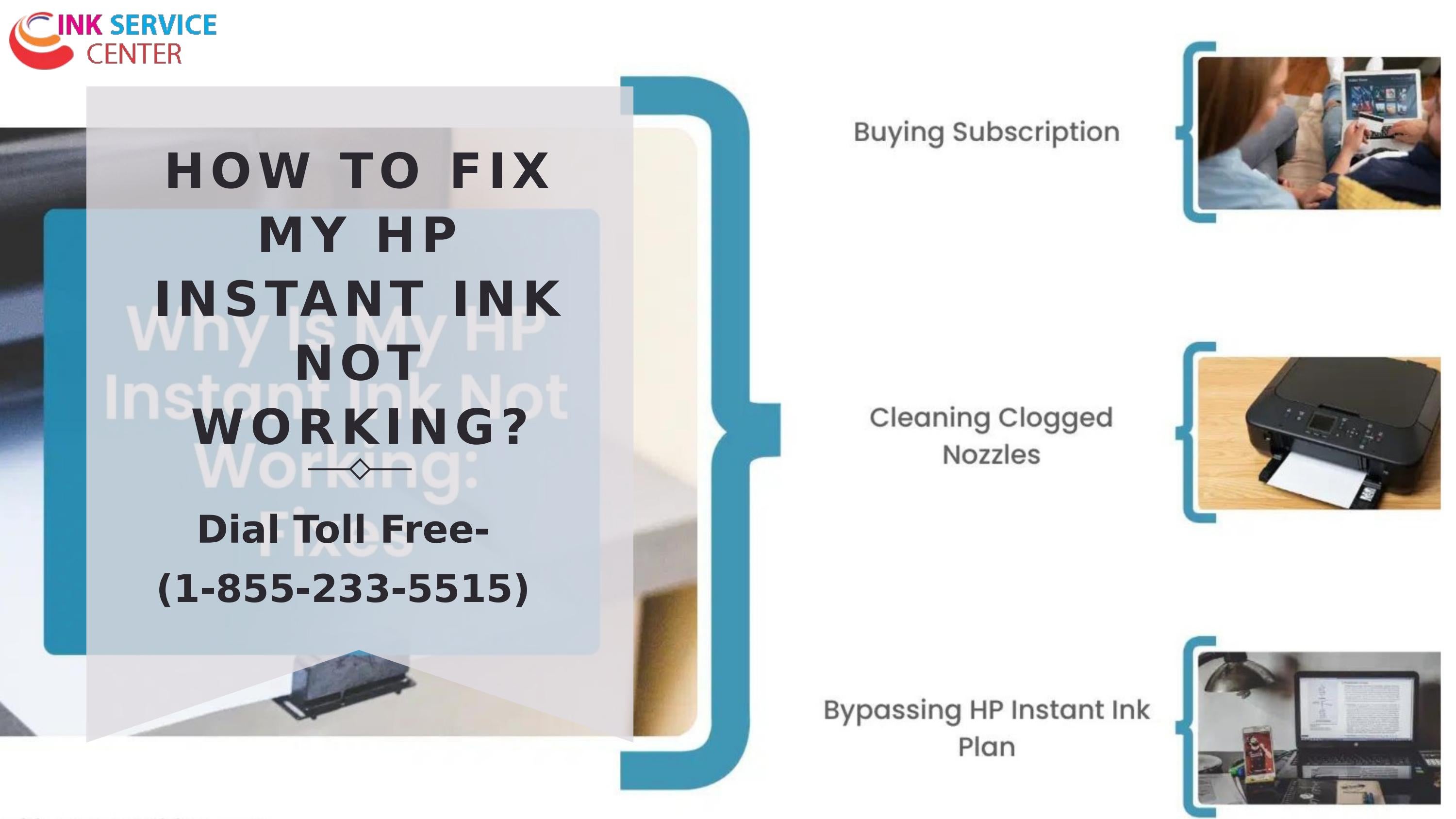 How to Fix My HP Instant Ink Not Working? by inkservicecenter Issuu