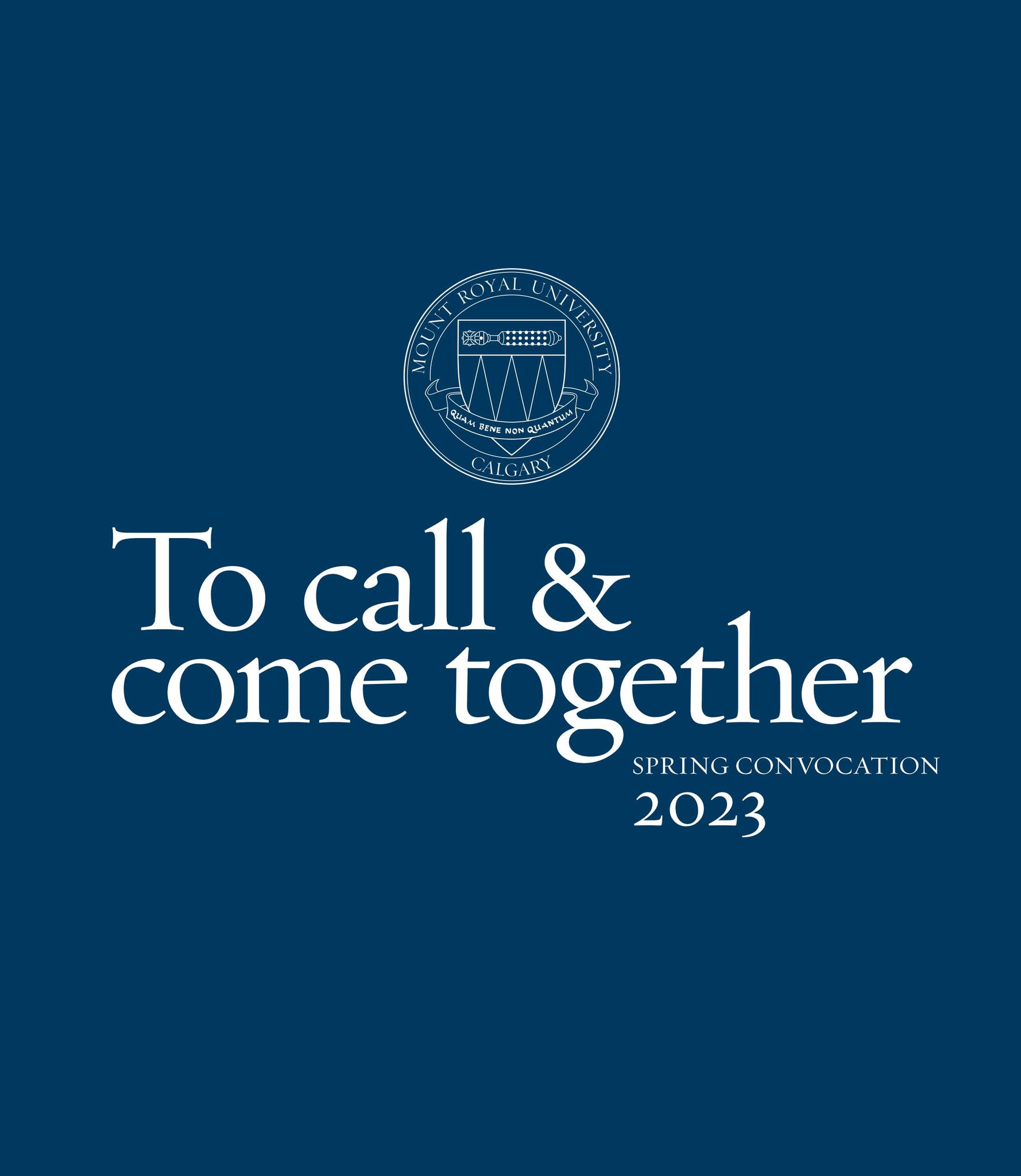 Mount Royal University — Spring 2023 Convocation Program by Mount Royal  University - Issuu