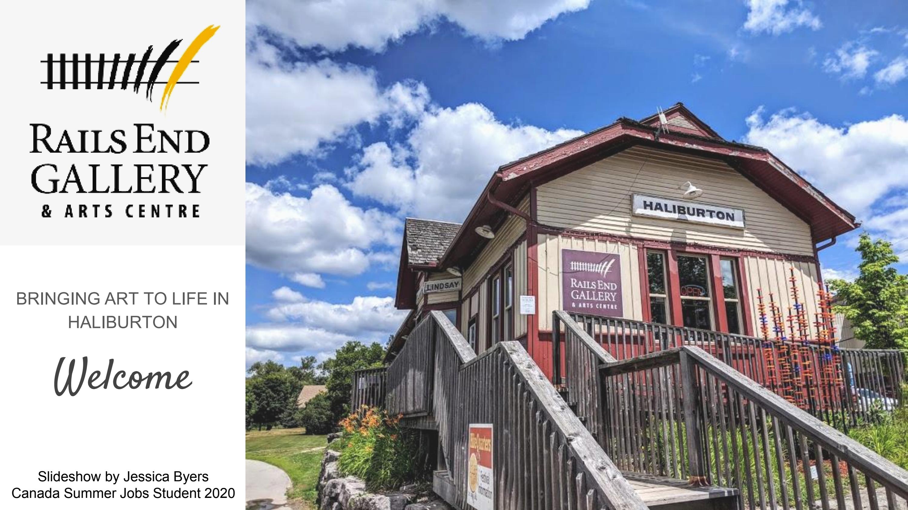 A short history of Rails End Gallery and Haliburton Station by Rails