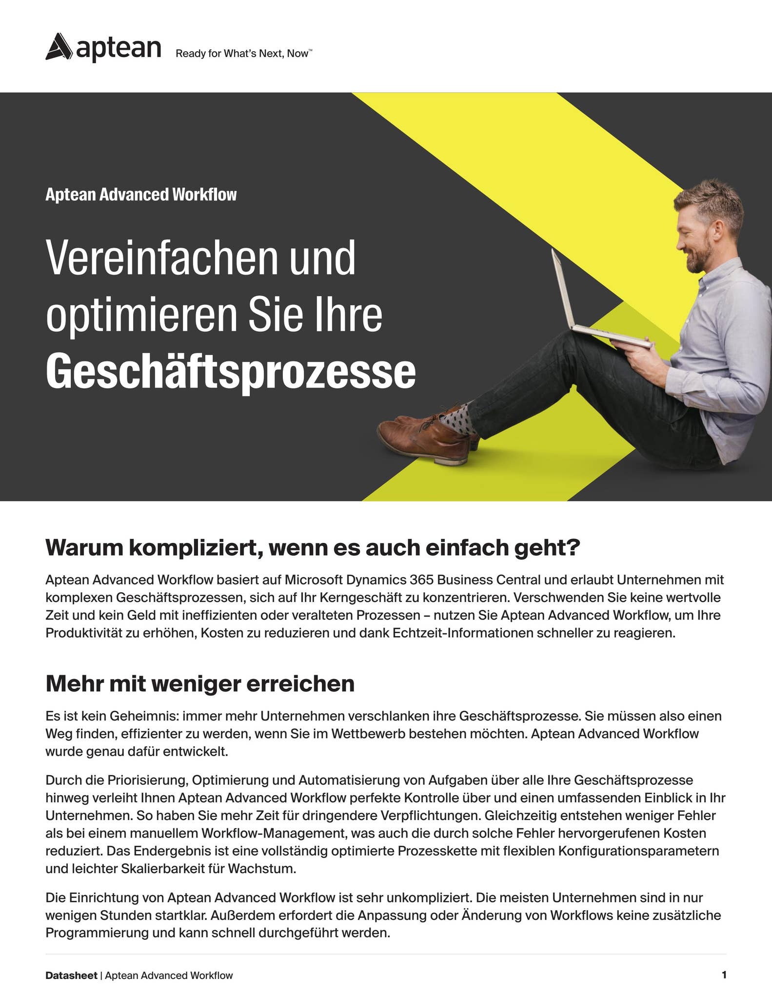 Aptean Advanced Workflow (DE) by Aptean - Issuu