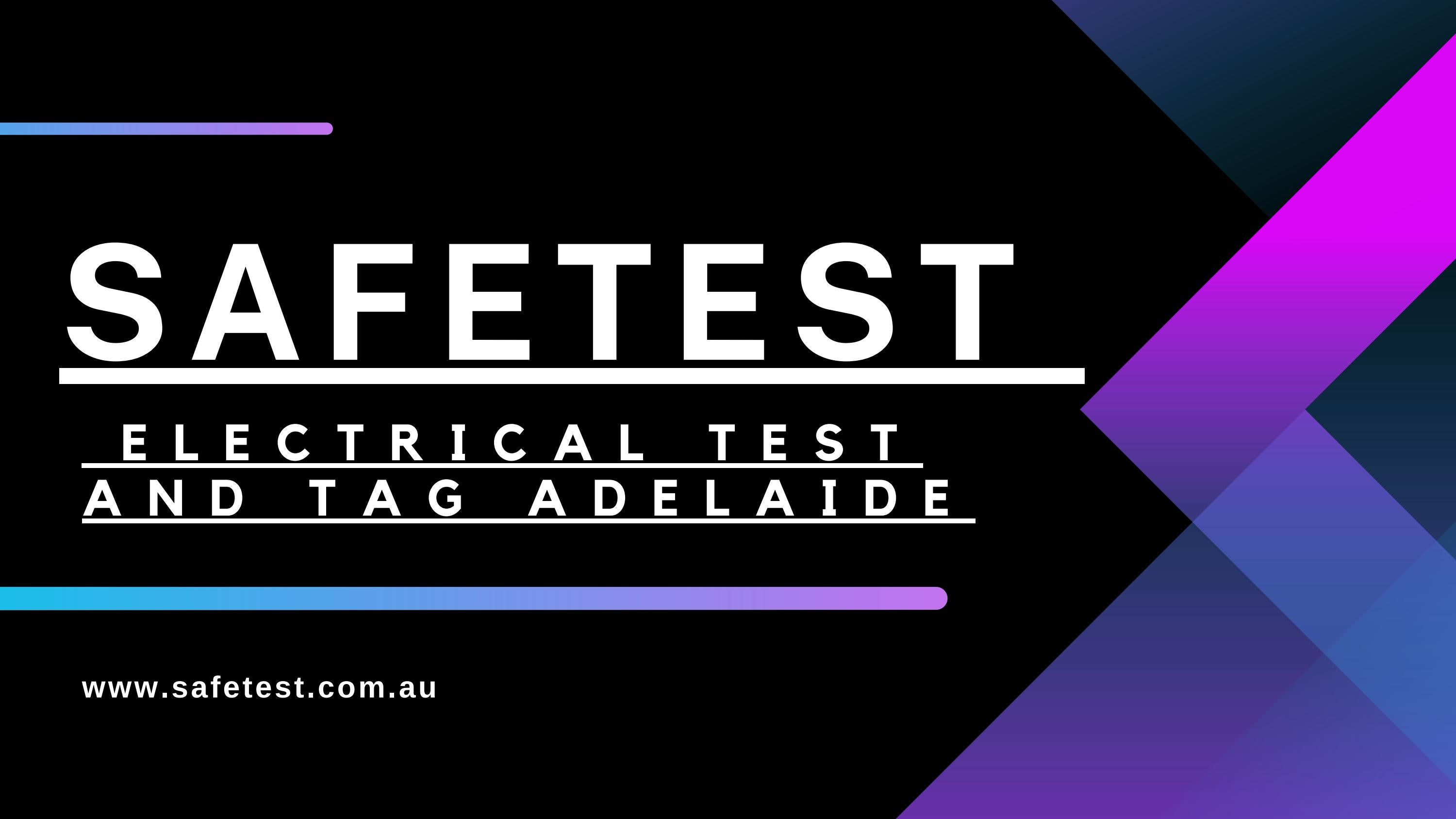 Electrical Test And Tag Adelaide by safetest Issuu