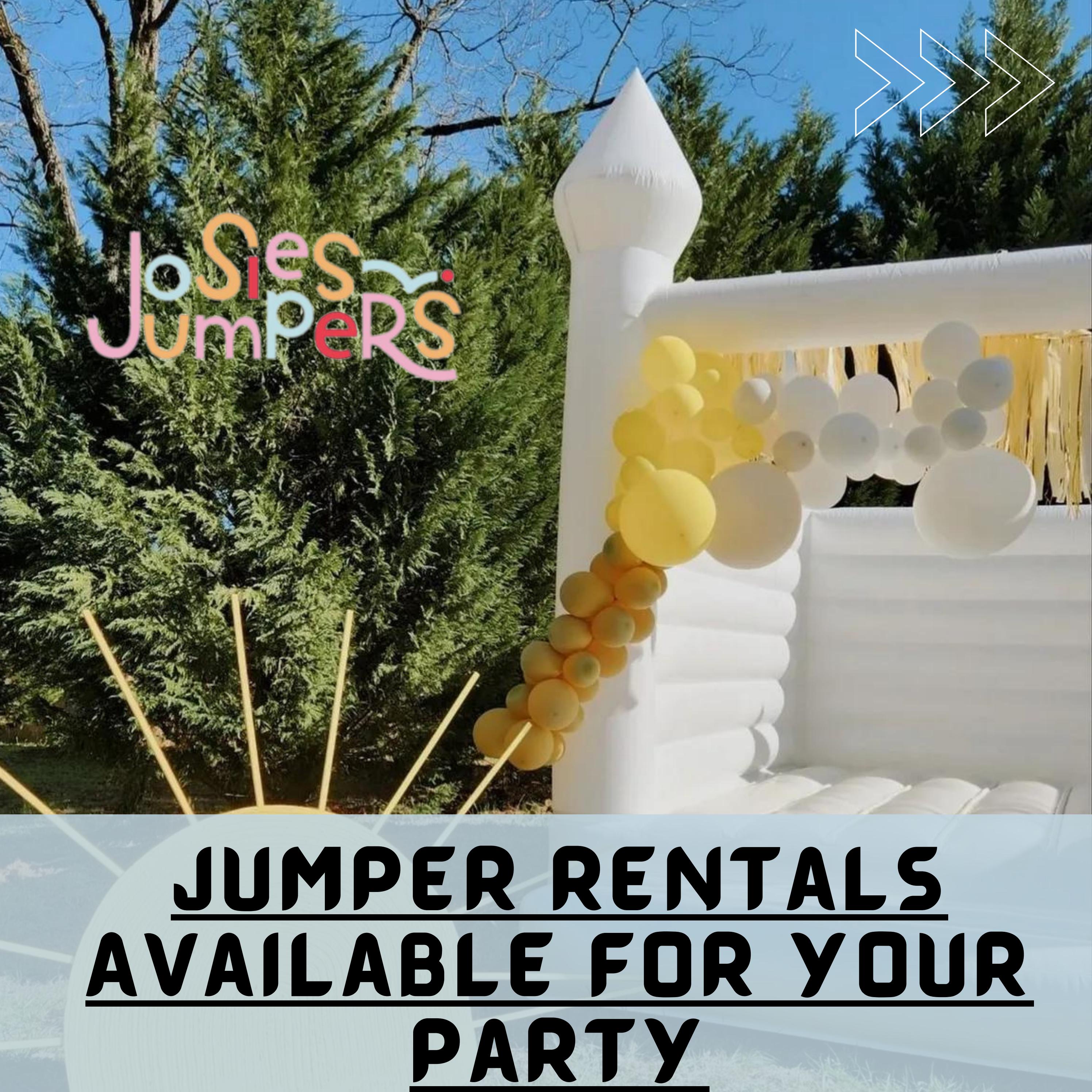 Book Birthday Party Jumper Rental Spartanburg, SC Josie’s Jumpers by