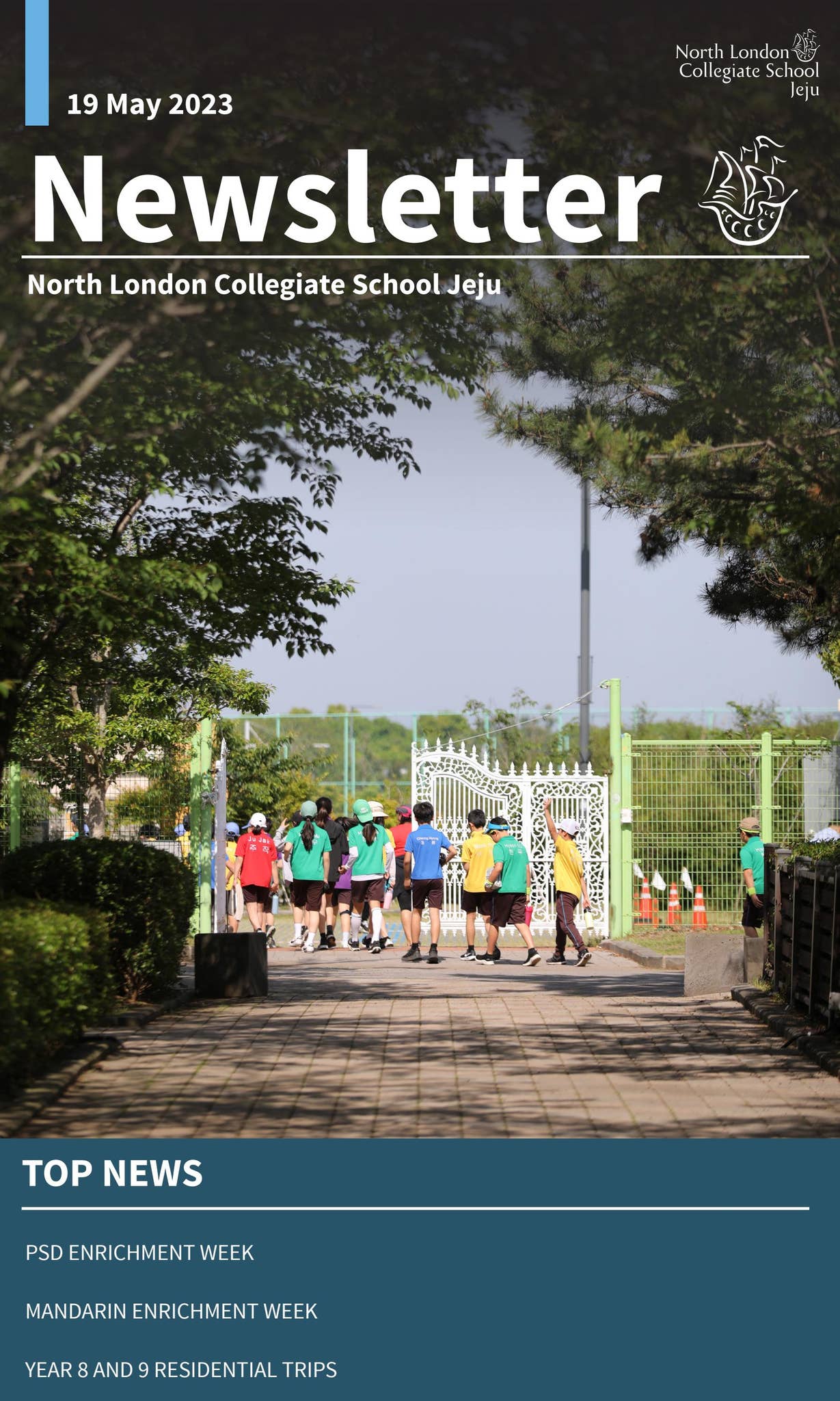 NLCS Jeju Newsletter 19 May 2023 by North London Collegiate School Jeju ...