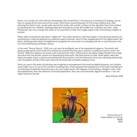 Darcy Gerbarg: A 灯饰系列 of Arrangements 第 13 页