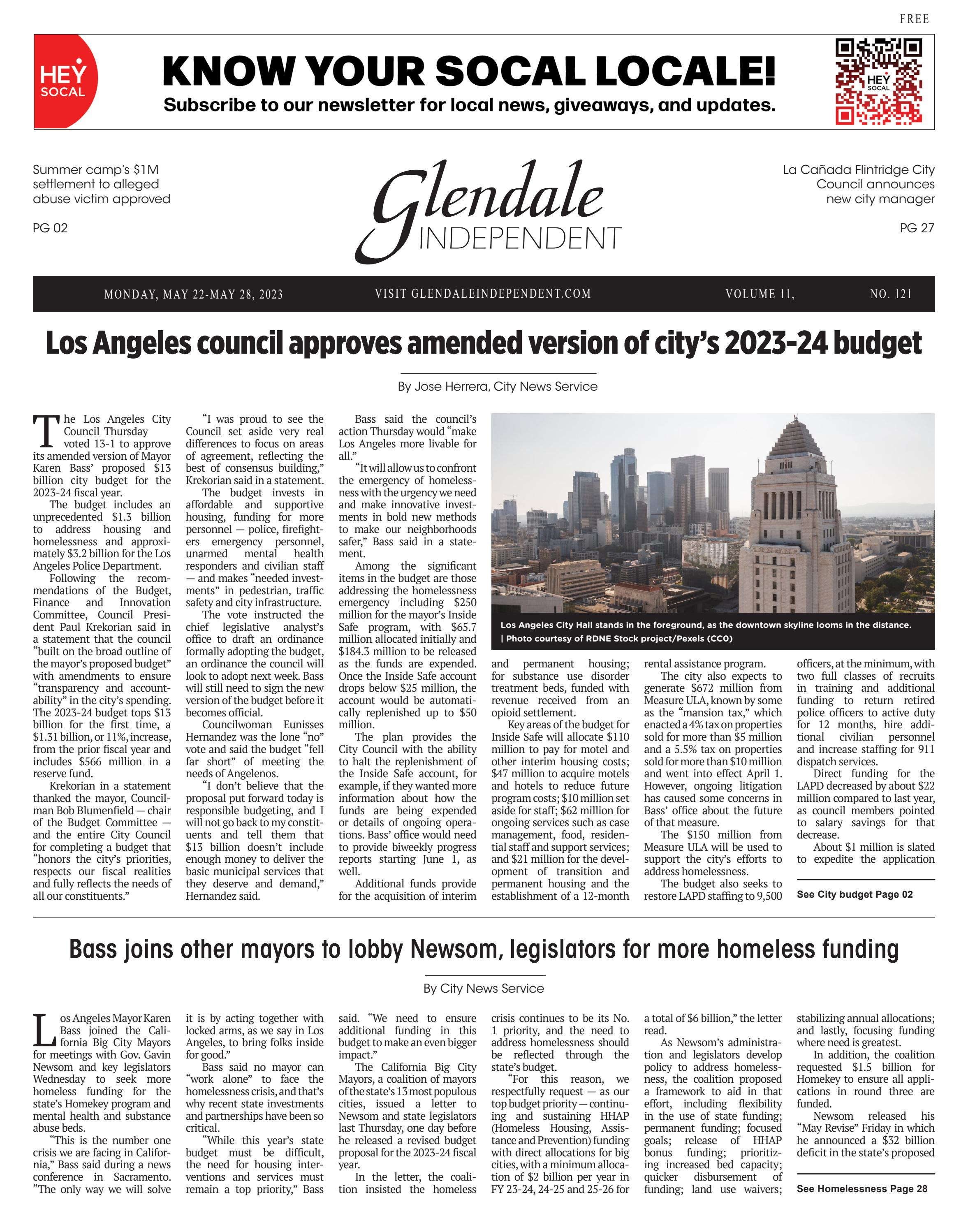 Glendale Independent_5/22/2023 by Beacon Media News - Issuu